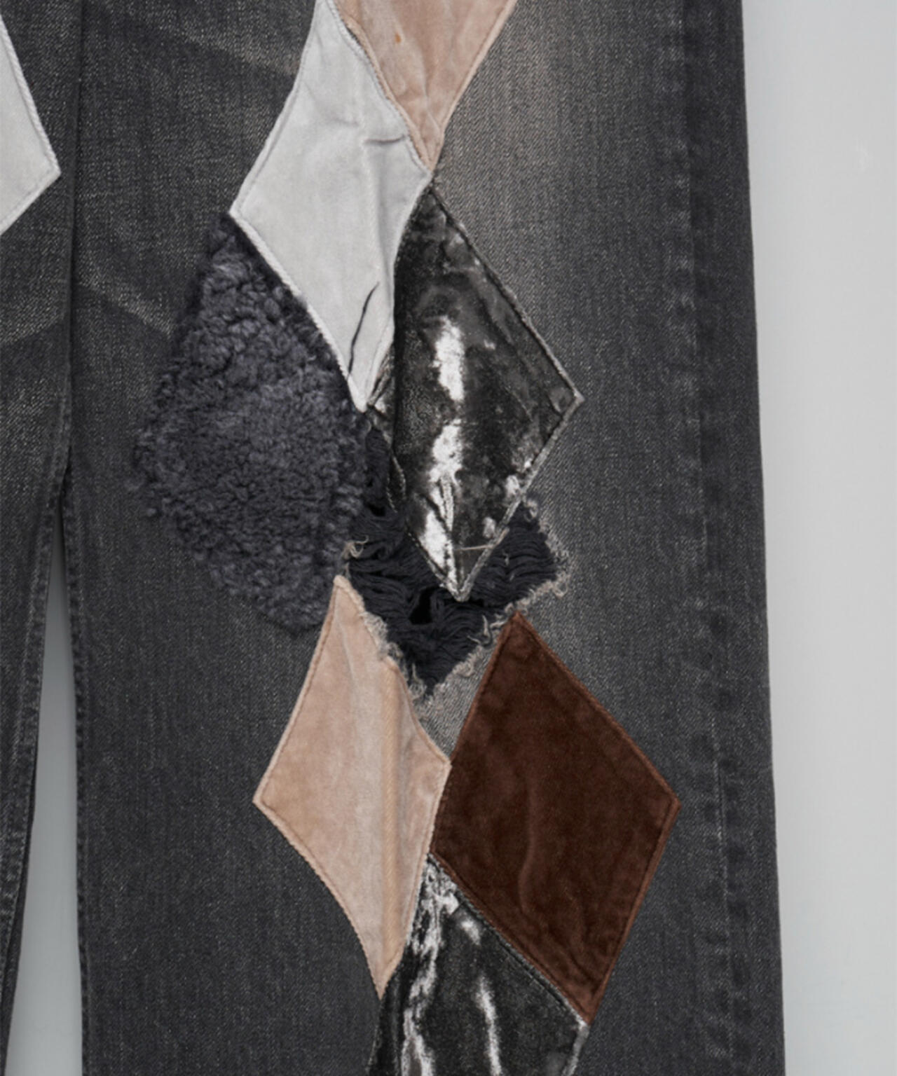 MASU/エムエーエスユー/MB DIAMOND WIDE JEANS/B26H9PL002
