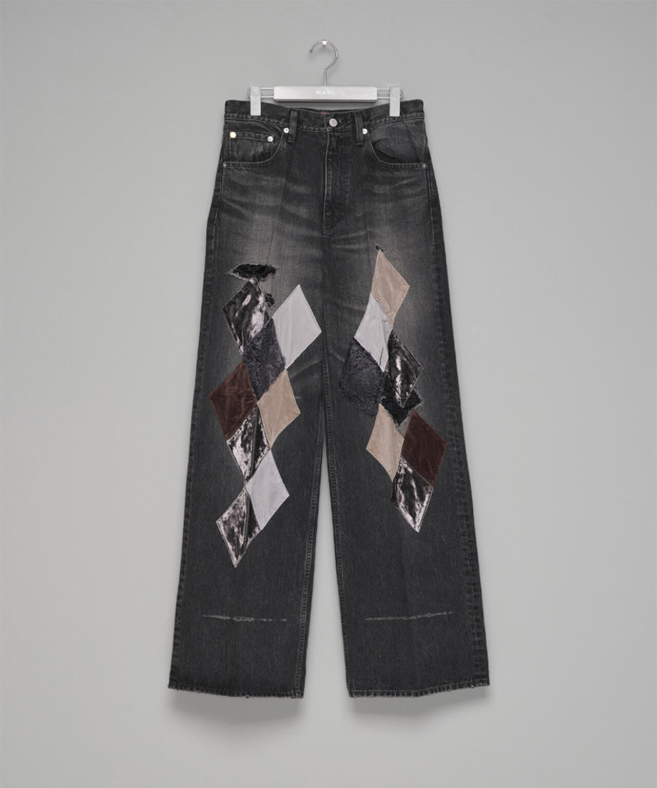 MASU/エムエーエスユー/MB DIAMOND WIDE JEANS/B26H9PL002