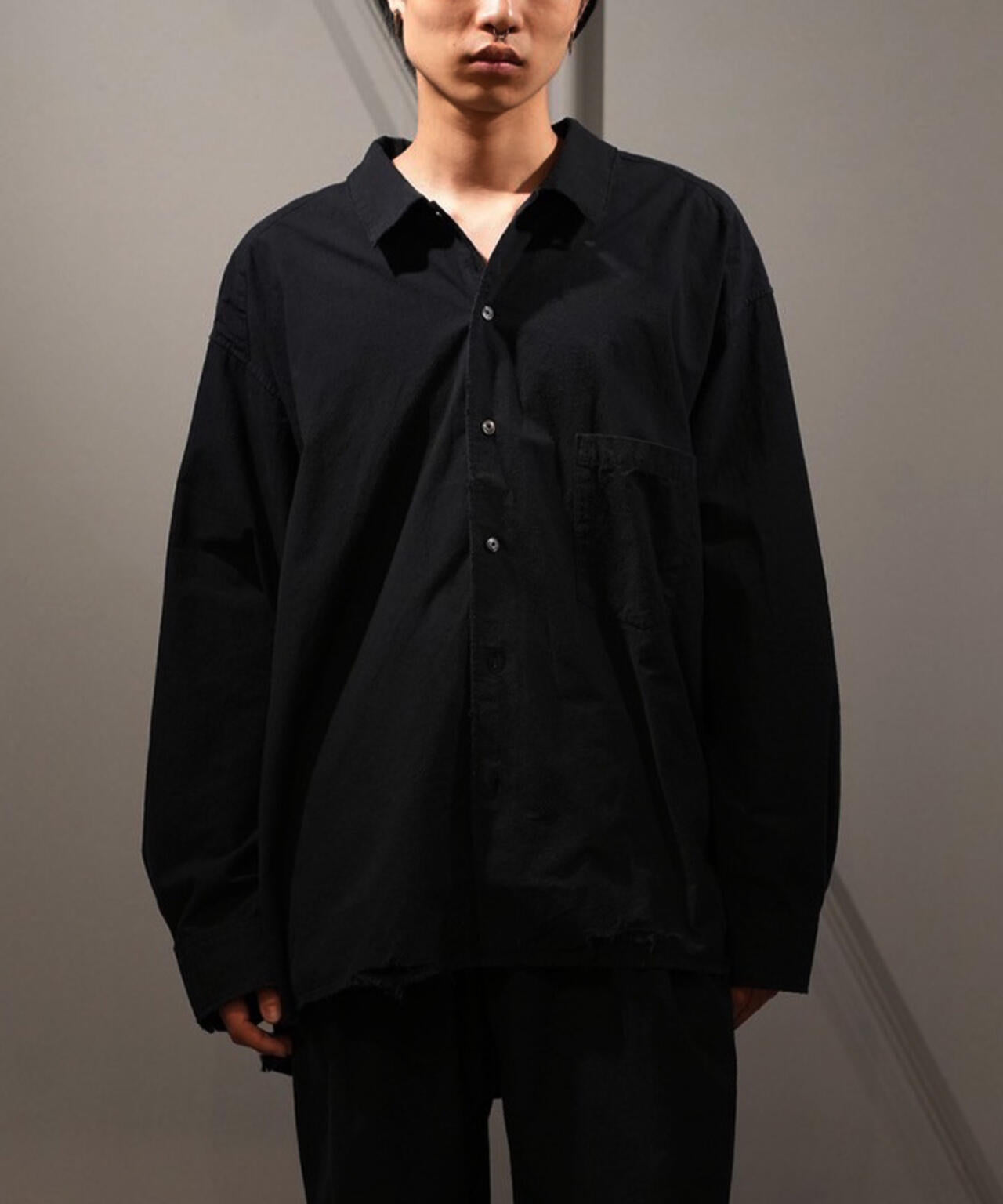 ANCELLM×GARDEN/アンセルム×ガーデン/C/S BOXY SHIRT EX/ANC-GRD-SH01