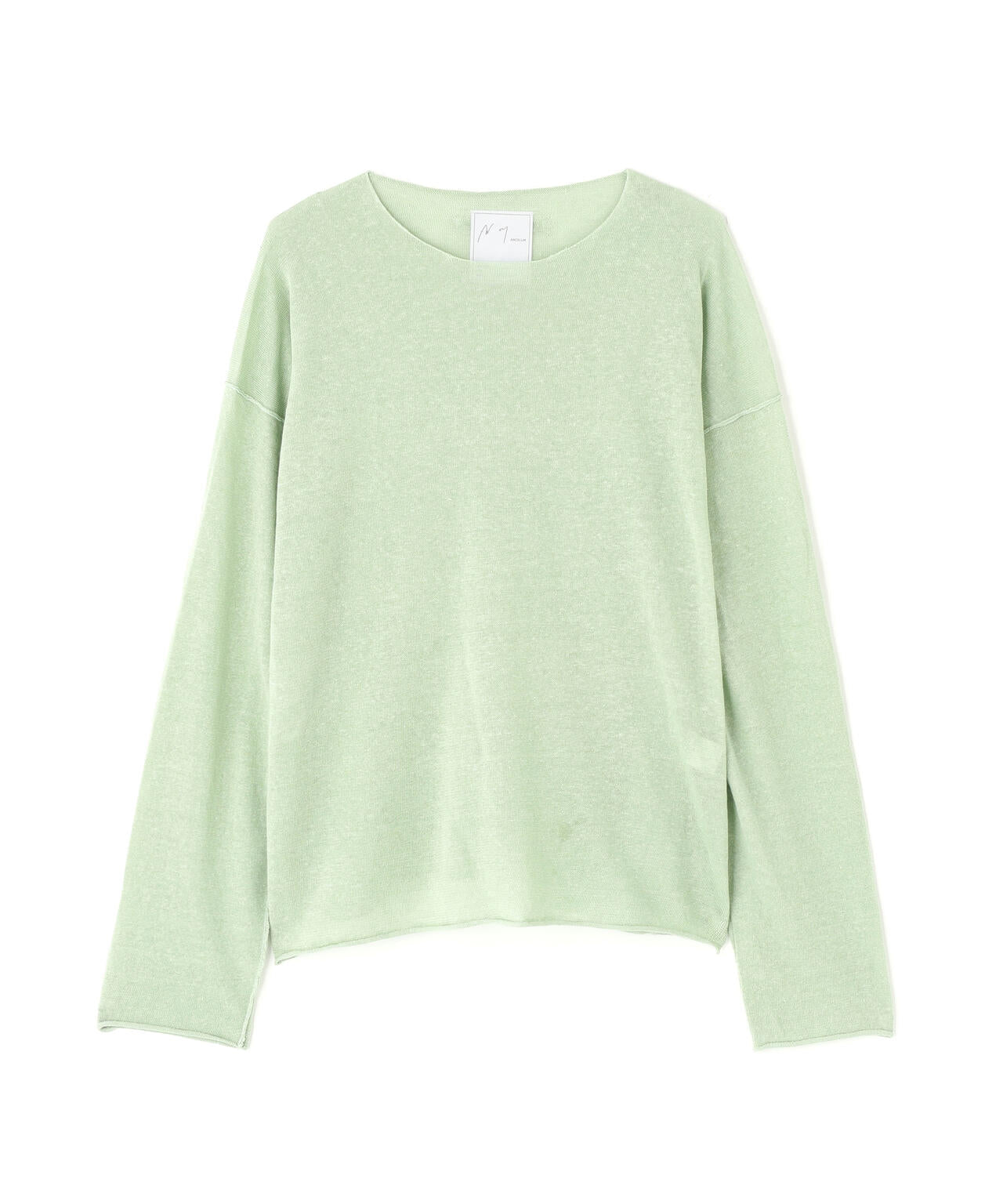 ANCELLM×GARDEN/アンセルム×ガーデン/INSIDE-CUT LINEN KNIT EX/ANC-GRD-KN01