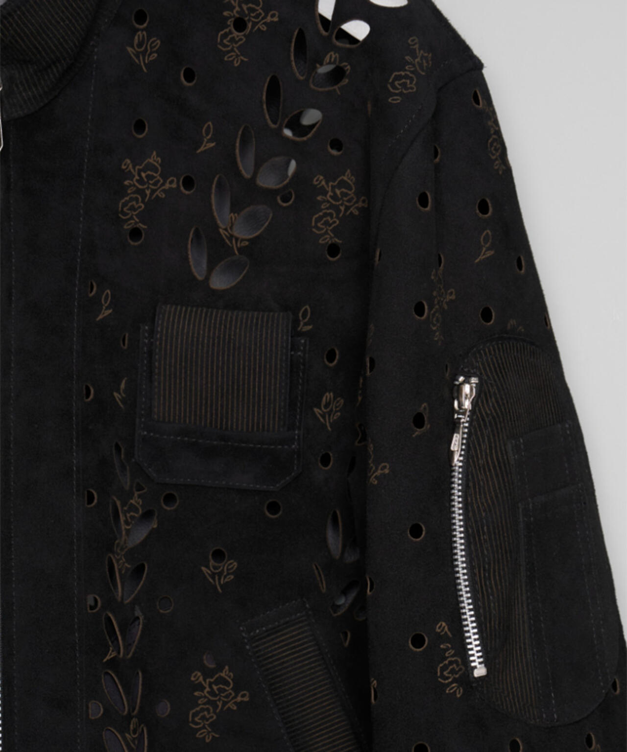 MASU/エムエーエスユー/IVY HOLE LEATHER FLIGHT JACKET/M26H9BL005