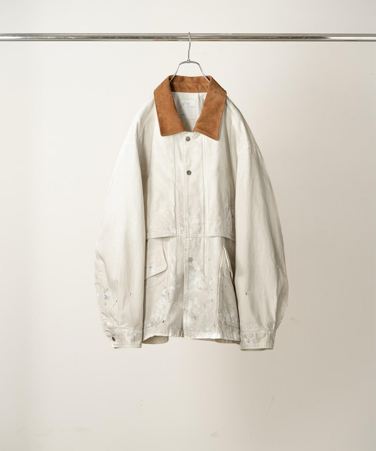 ANCELLM/アンセルム/AGING DENIM HALF JACKET/ANC-JK99-B