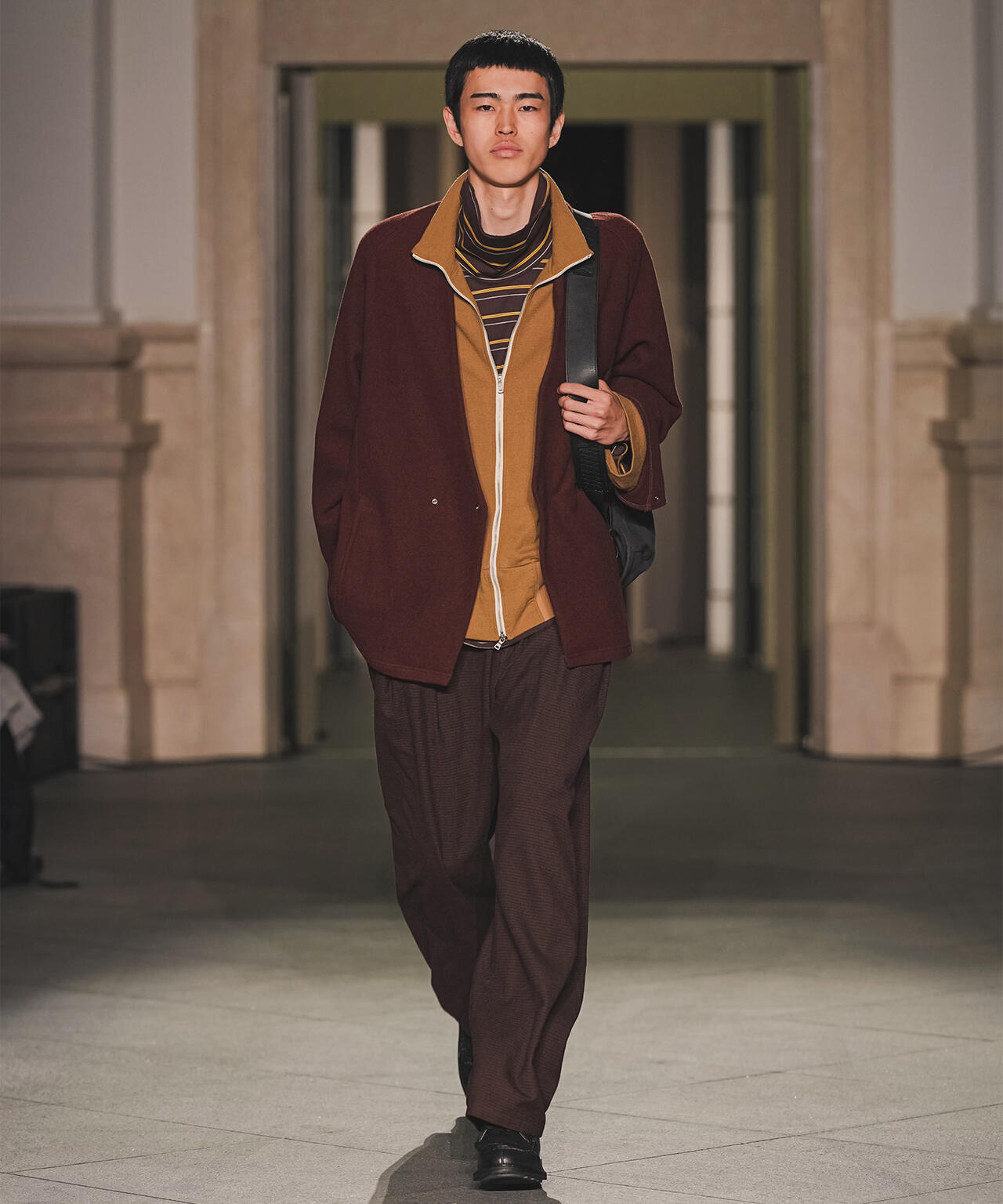 ANCELLM/アンセルム/CANVAS SHOULDER BAG/ANC-GD20-A