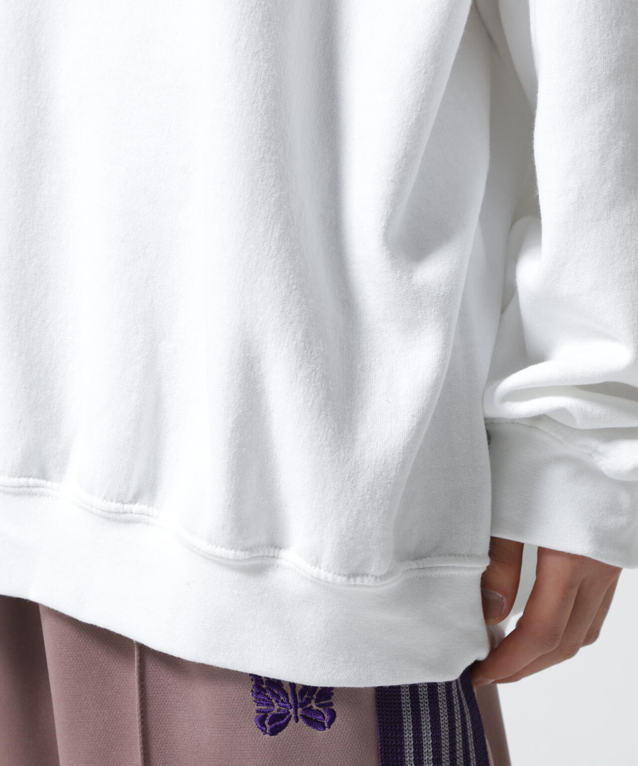 MANASTASH/マナスタッシュ/StackLogo CrewneckSweat/グラフィックプリントクルーネックスウェット