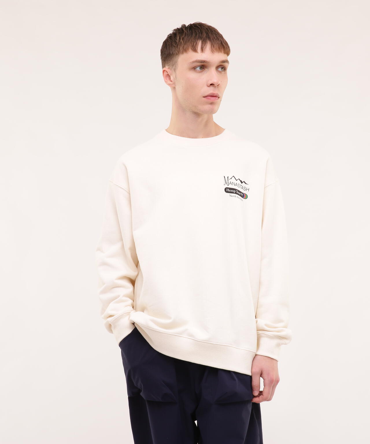 MANASTASH/マナスタッシュ/CASCADE SWEATSHIRTS HEMP TOUR