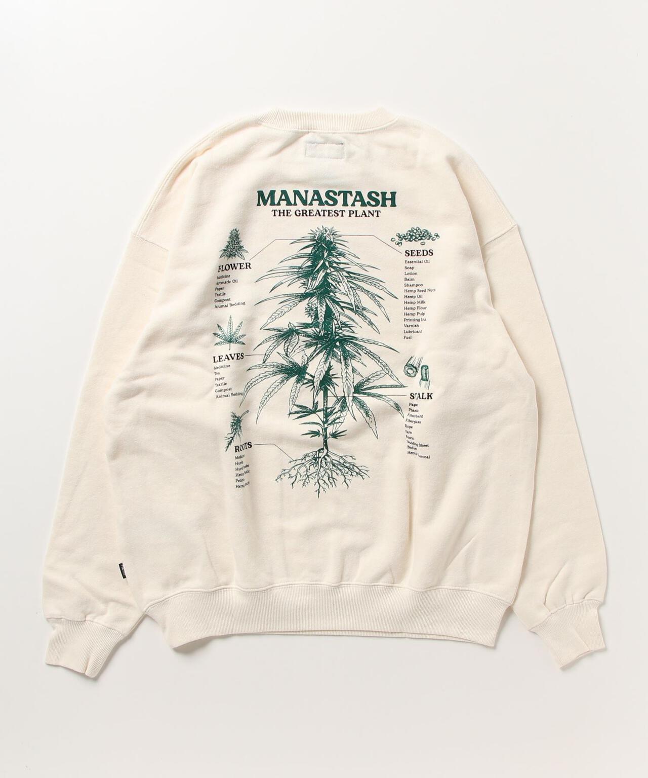 MANASTASH/マナスタッシュ/CASCADE SWEATSHIRTS TGP