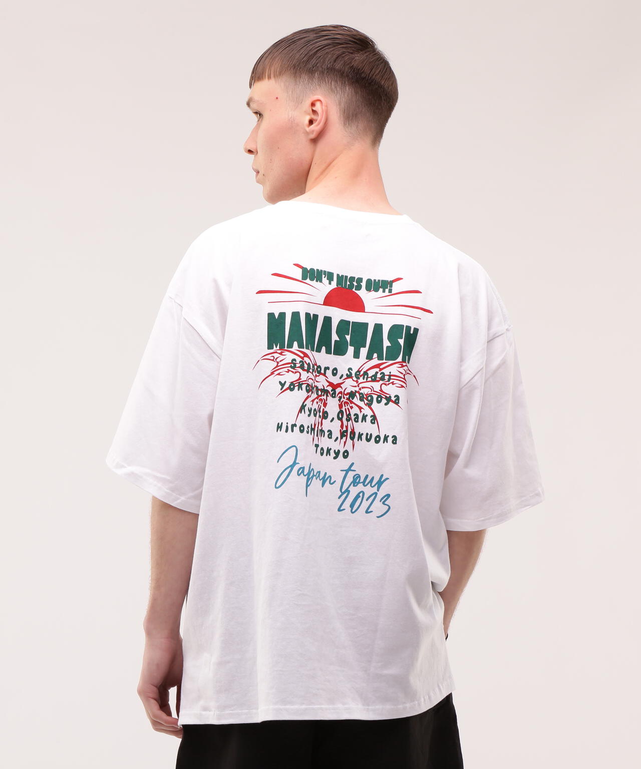 MANASTASH/マナスタッシュ/tour tee/ツアーTシャツ