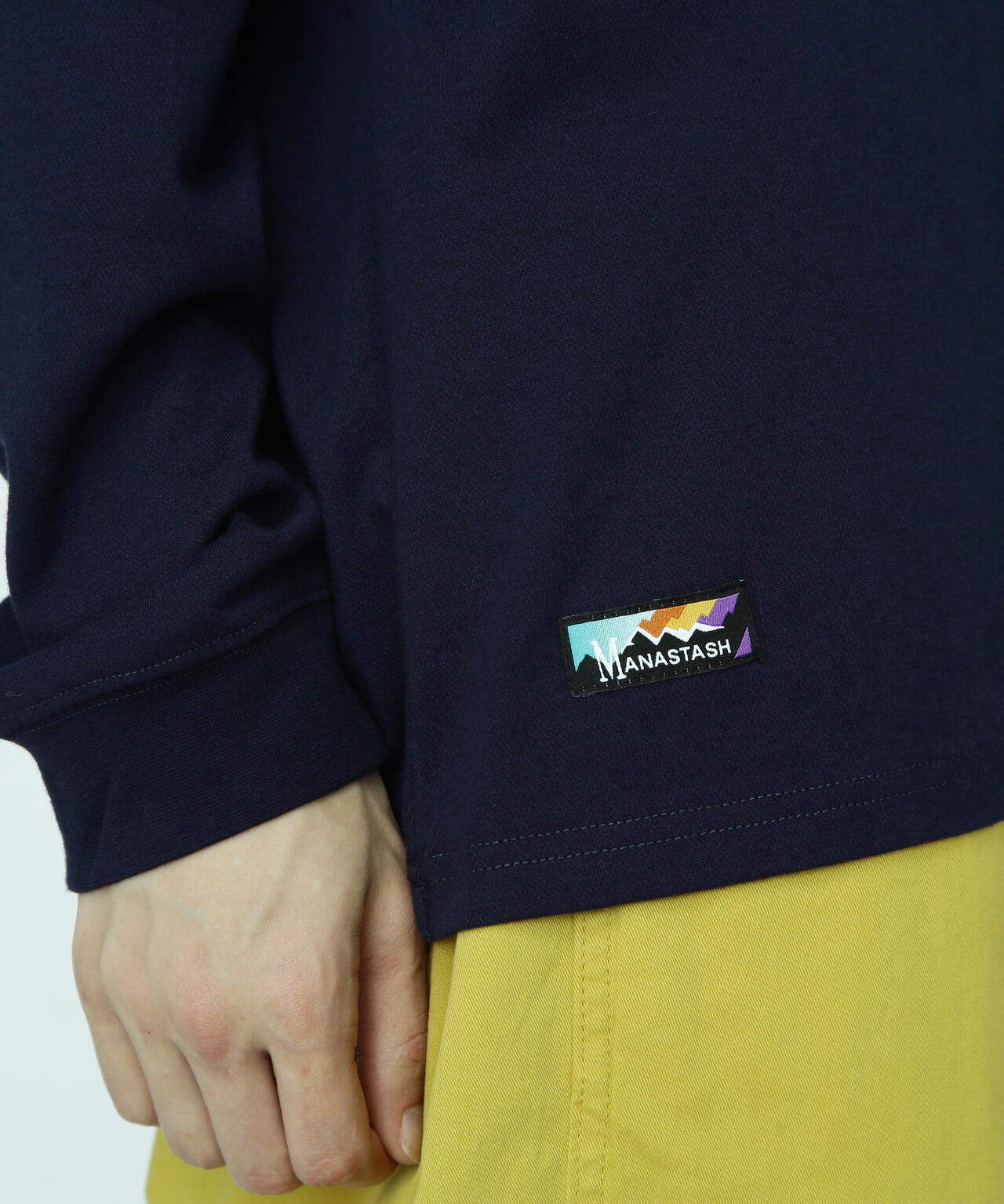MANASTASH/マナスタッシュ/CHILLIMESH L/S TEE JB LOGO