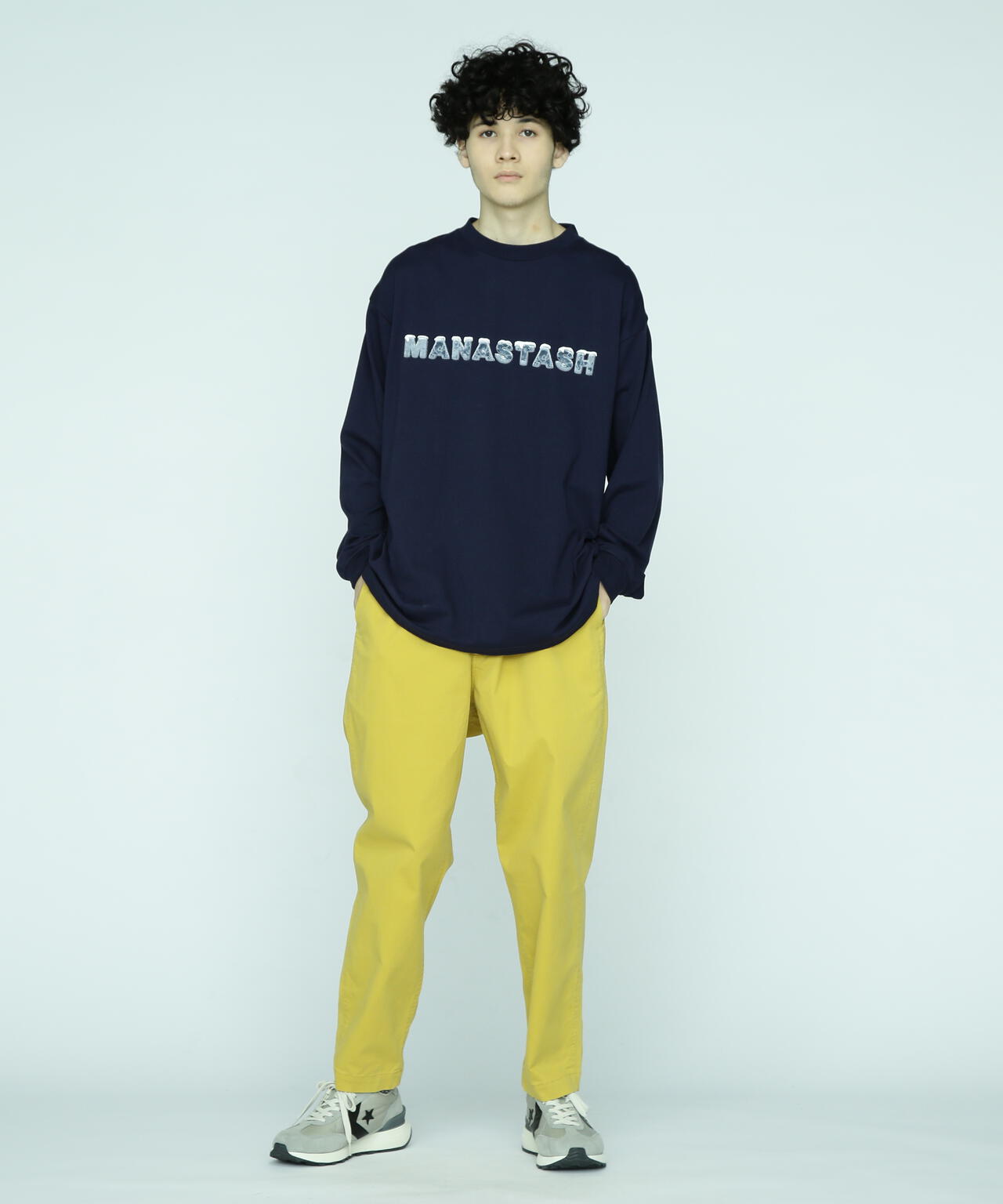 MANASTASH/マナスタッシュ/CHILLIMESH L/S TEE ICE LOGO