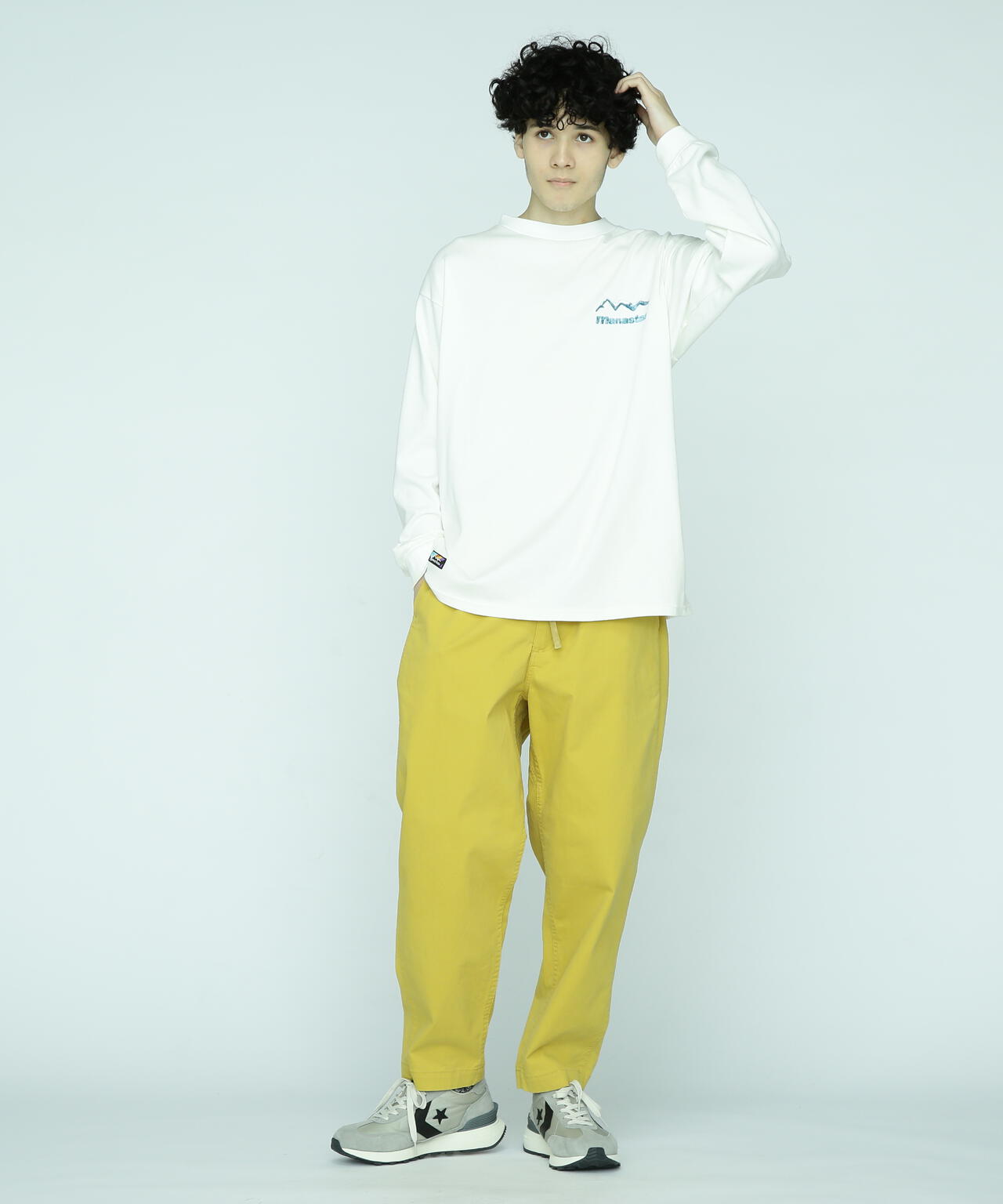MANASTASH/マナスタッシュ/CHILLIMESH L/S TEE ICY MT