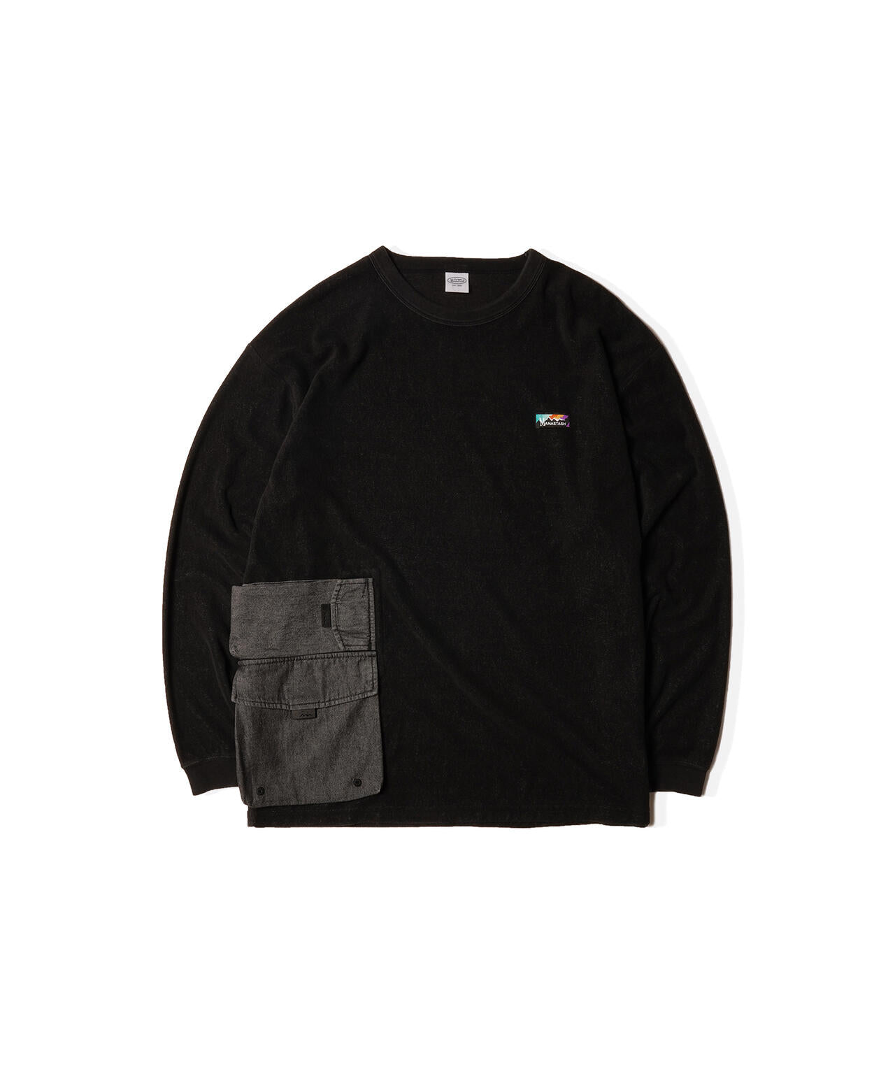 MANASTASH/マナスタッシュ/SNUG PILE CARGO POCKET TEE