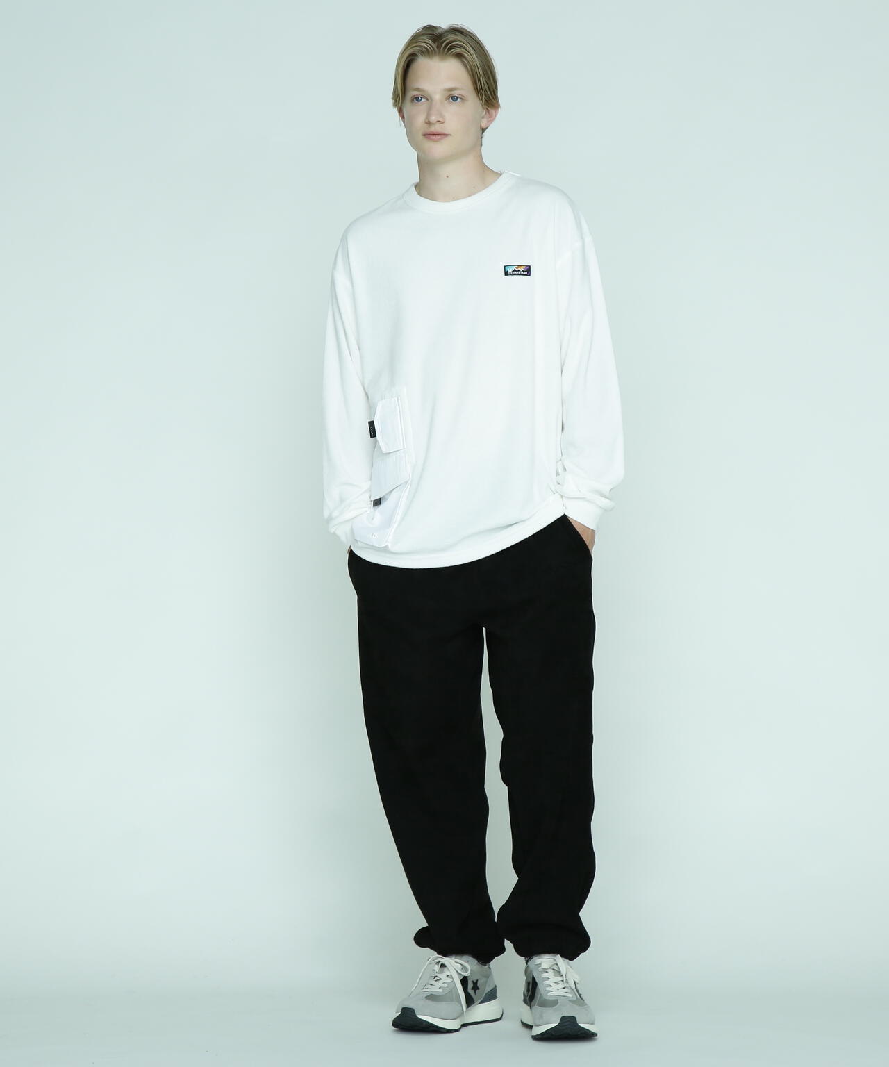 MANASTASH/マナスタッシュ/SNUG PILE CARGO POCKET TEE