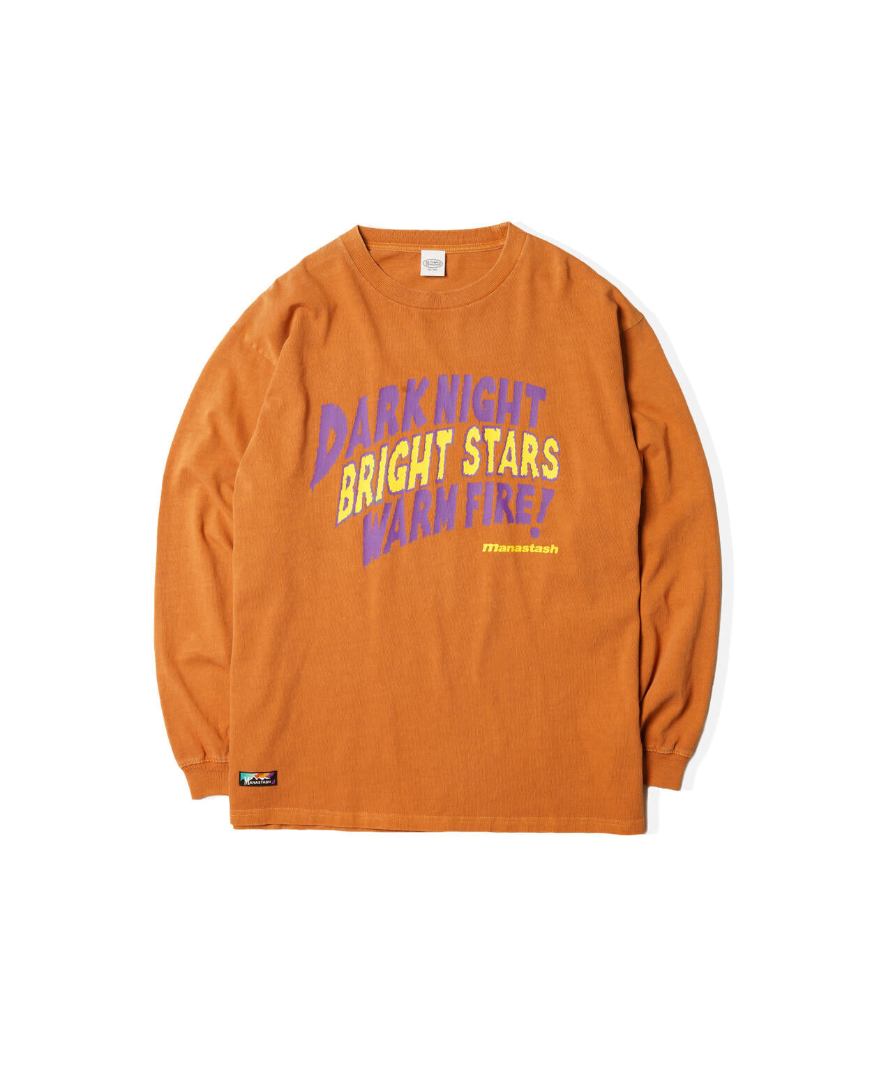 MANASTASH/マナスタッシュ/PUMICE L/S TEE DARK NIGHT