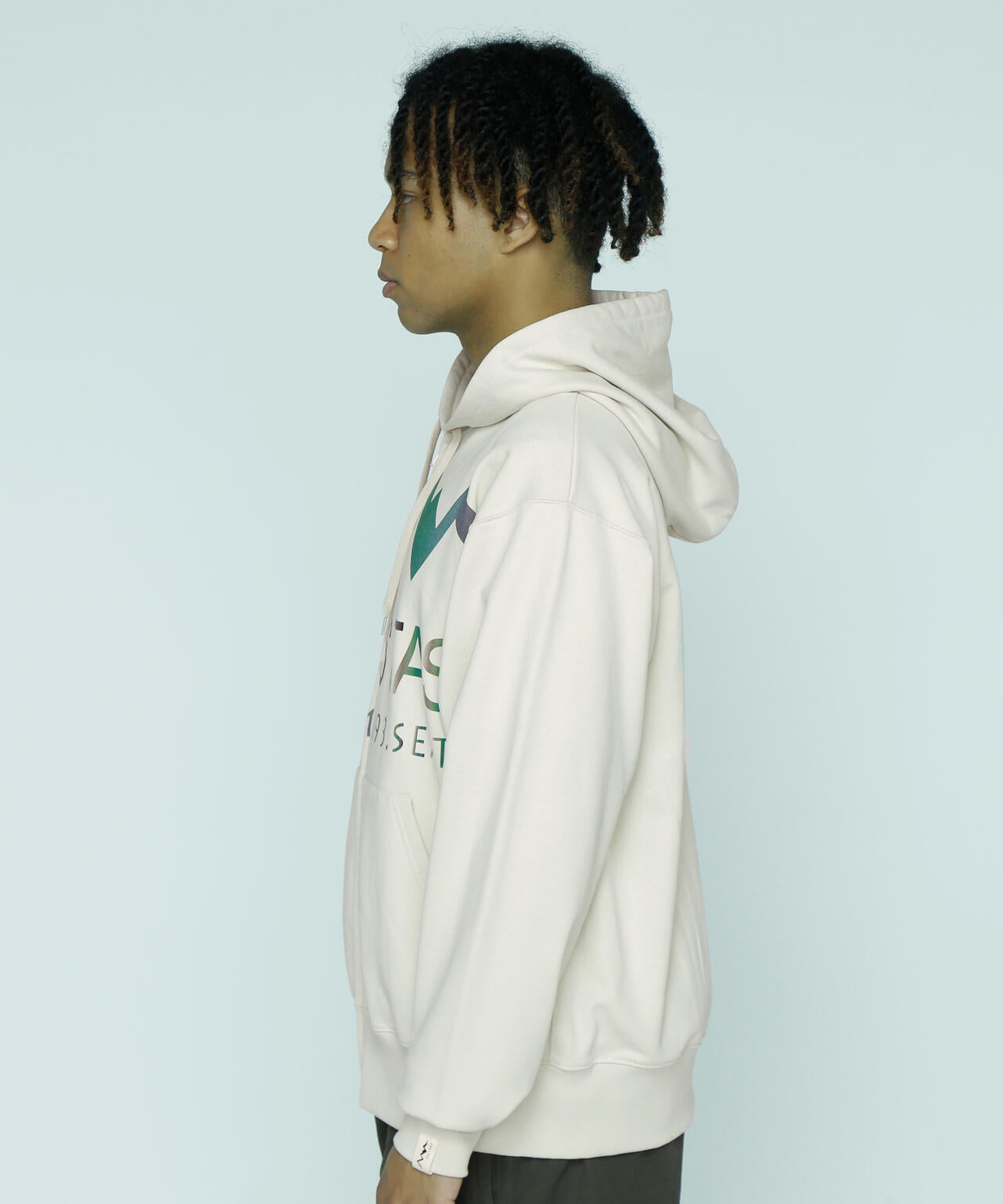 MANASTASH/マナスタッシュ/LARGE LOGO FULL ZIP HOODIE