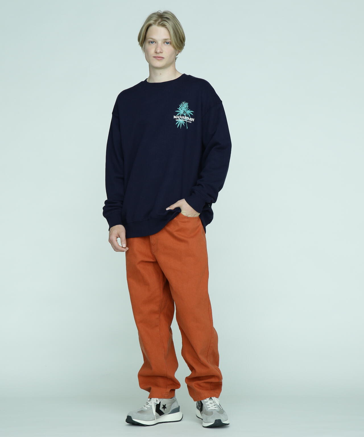 MANASTASH/マナスタッシュ/CASCADE SWEATSHIRTS AFN