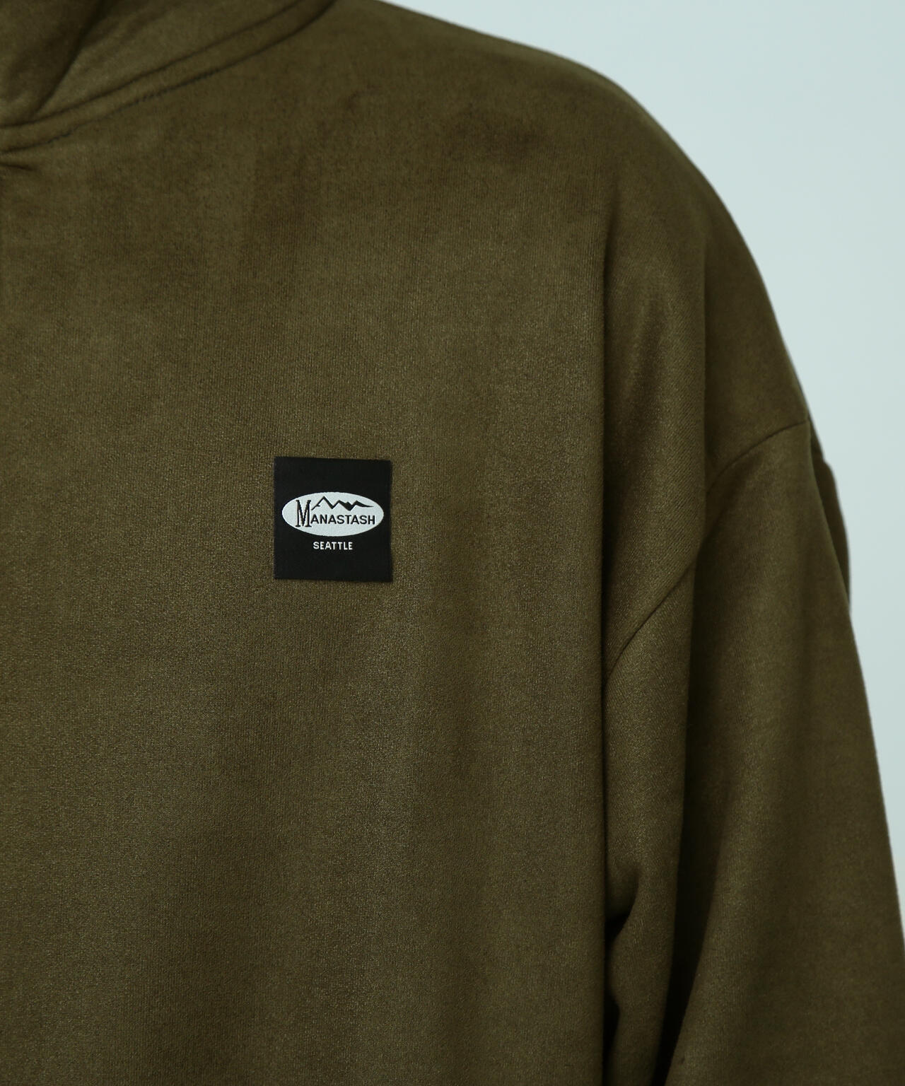 MANASTASH/マナスタッシュ/LODGE HALF ZIP SWEAT/ロッジハーフジップ