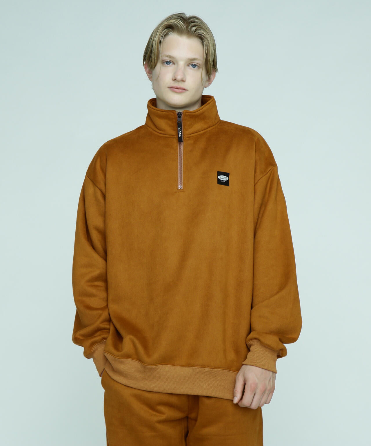 MANASTASH/マナスタッシュ/LODGE HALF ZIP SWEAT/ロッジハーフジップ