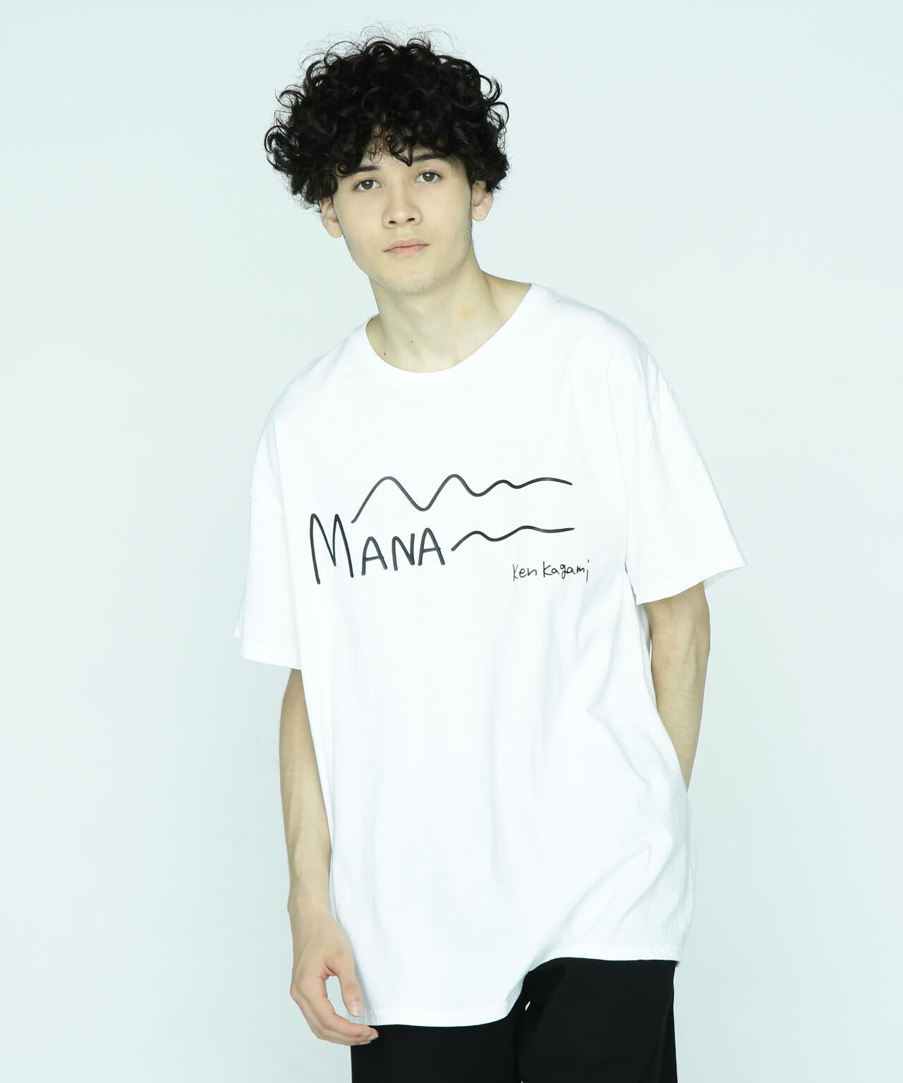 Ken Kagami×MANASTASH/コラボTシャツ/KEN'S TEE MST LOGO