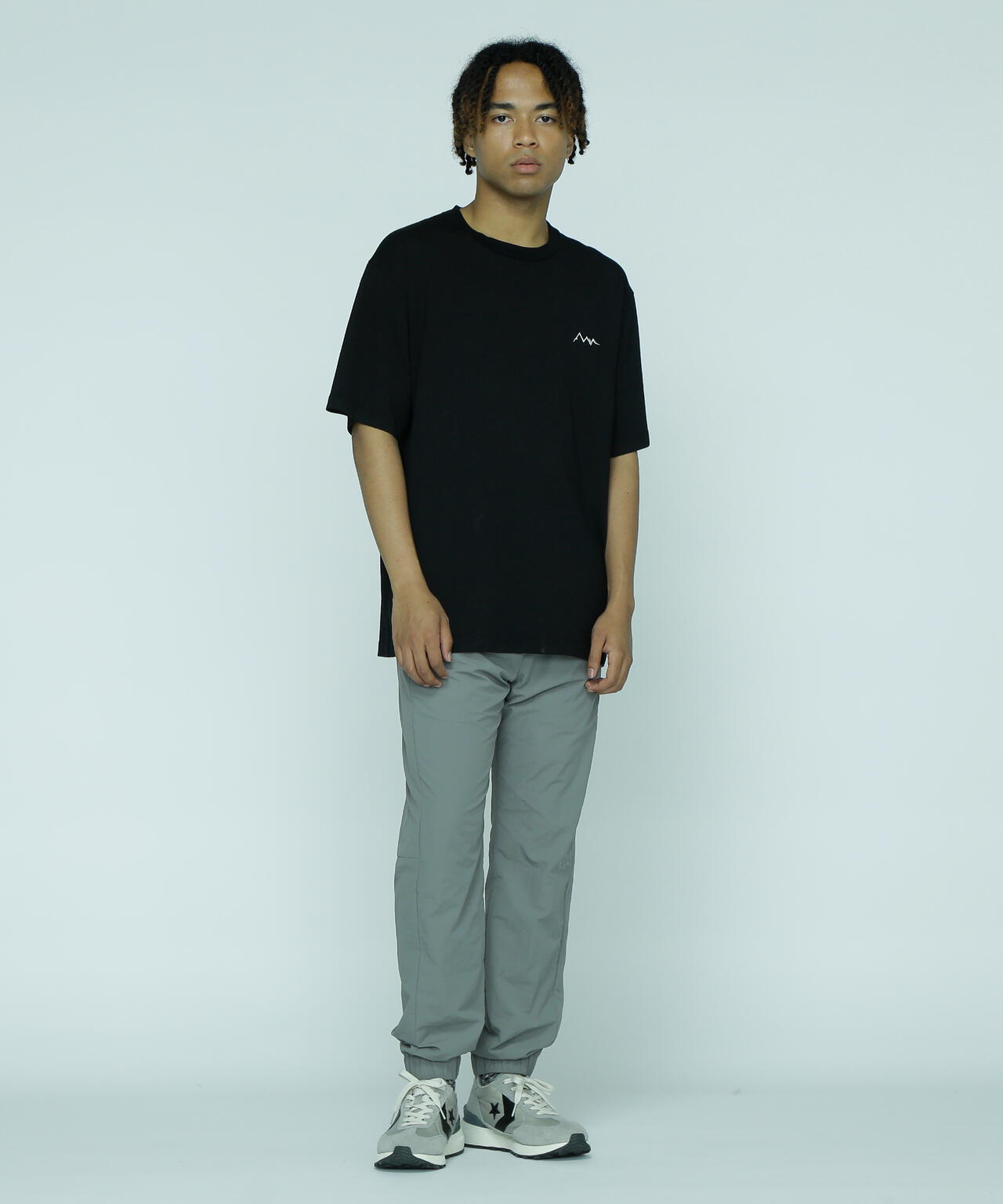 MANASTASH/マナスタッシュ/MOUNTAIN LOGO TEE/マウンテンロゴTシャツ