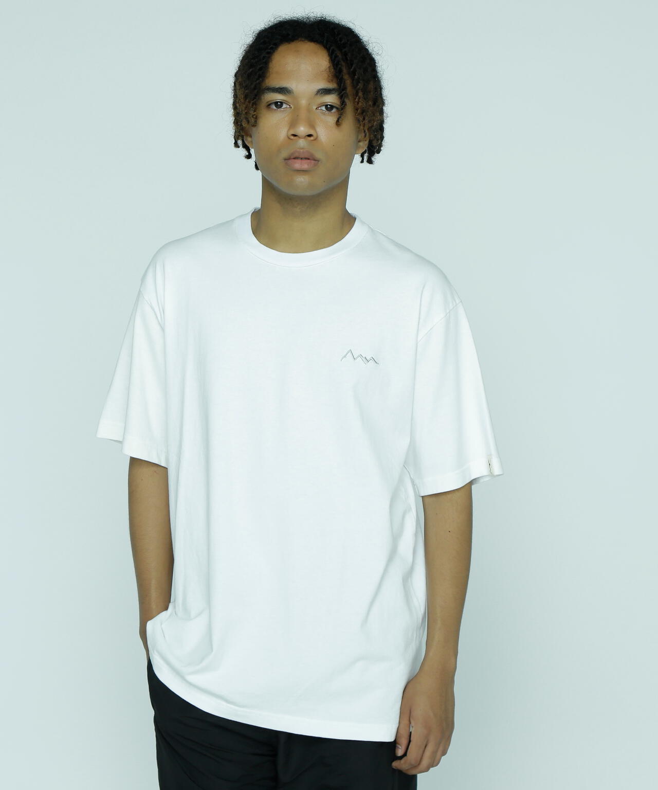 MANASTASH/マナスタッシュ/MOUNTAIN LOGO TEE/マウンテンロゴTシャツ
