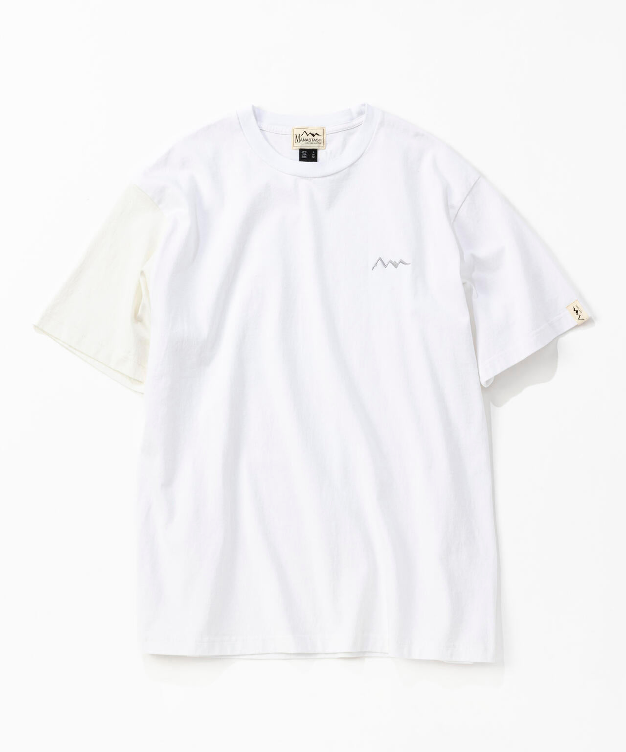 MANASTASH/マナスタッシュ/MOUNTAIN LOGO TEE/マウンテンロゴTシャツ