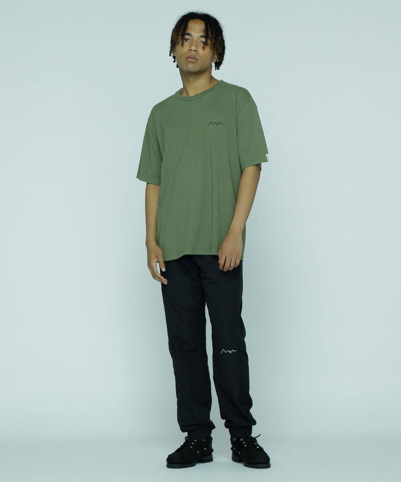 MANASTASH/マナスタッシュ/MOUNTAIN LOGO TEE/マウンテンロゴTシャツ