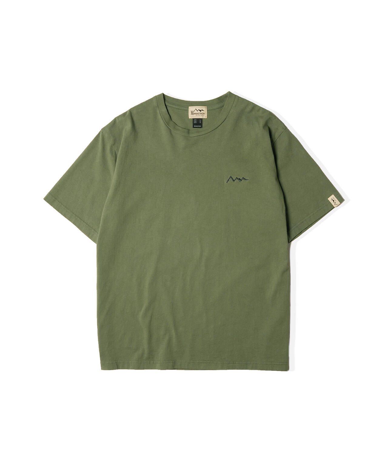 MANASTASH/マナスタッシュ/MOUNTAIN LOGO TEE/マウンテンロゴTシャツ