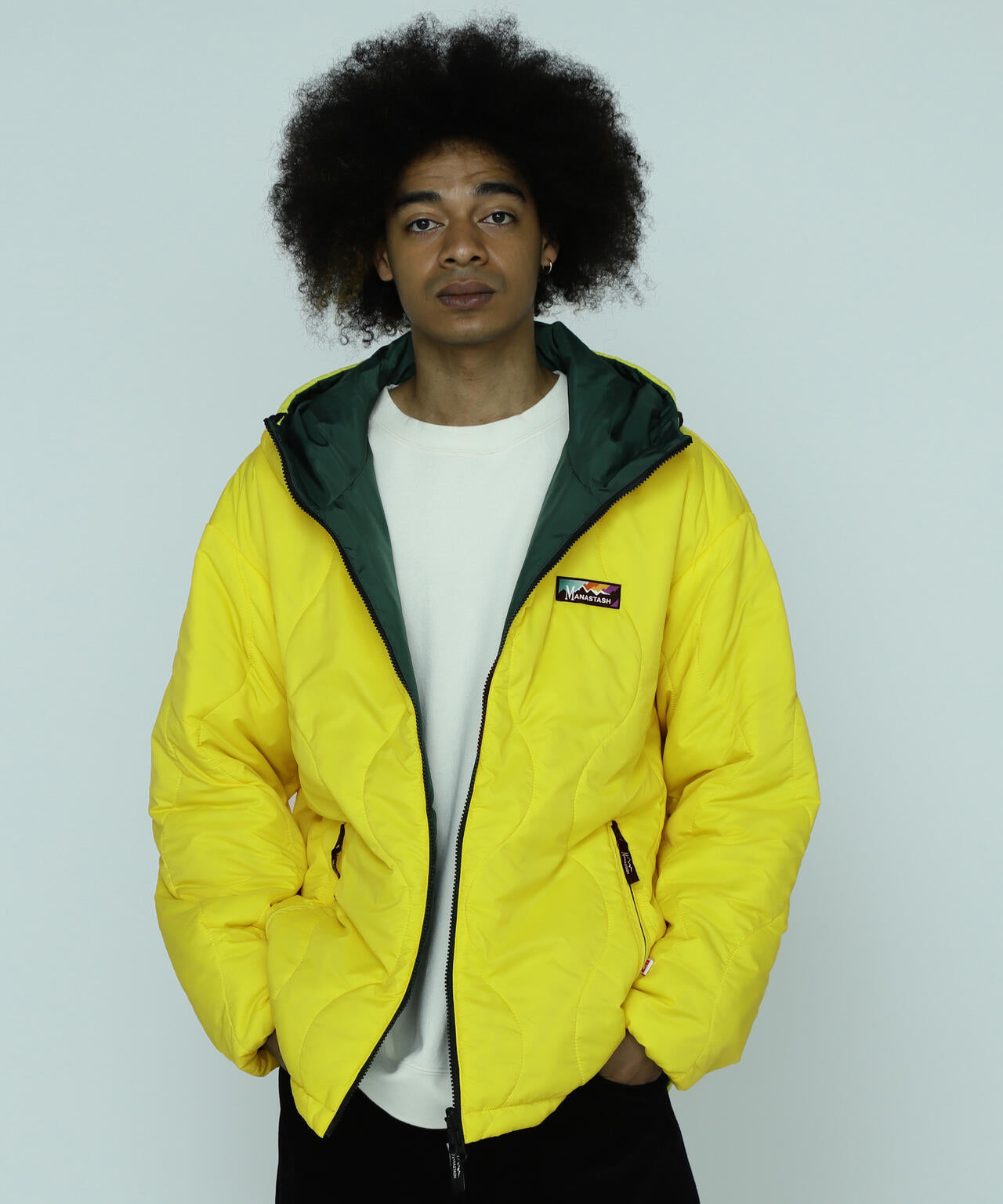 MANASTASH/マナスタッシュ/Y2K RIVERSIBLE HOODIE'23