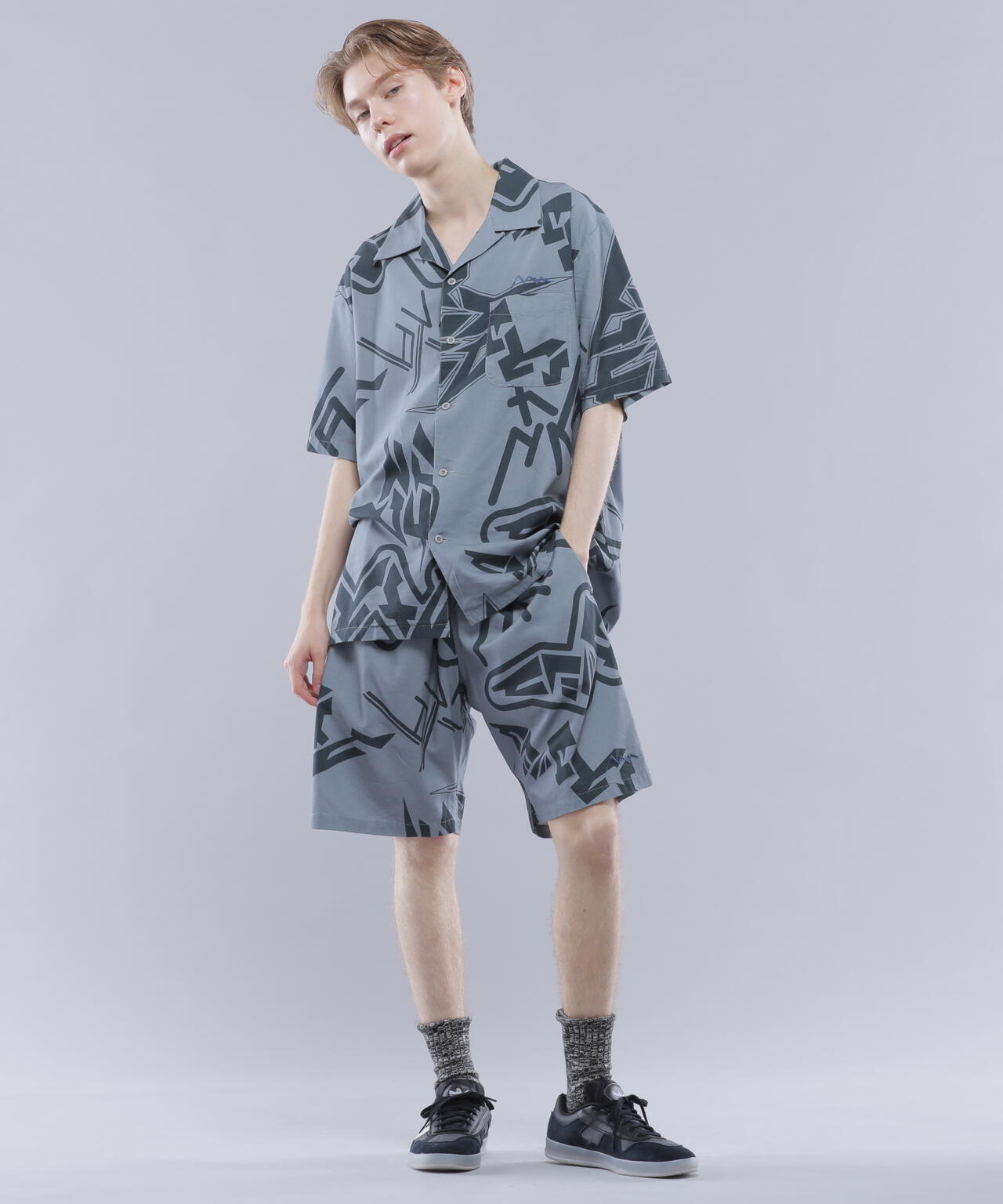 MANASTASH/マナスタッシュ/KATAKANA MANALOHA SHORTS
