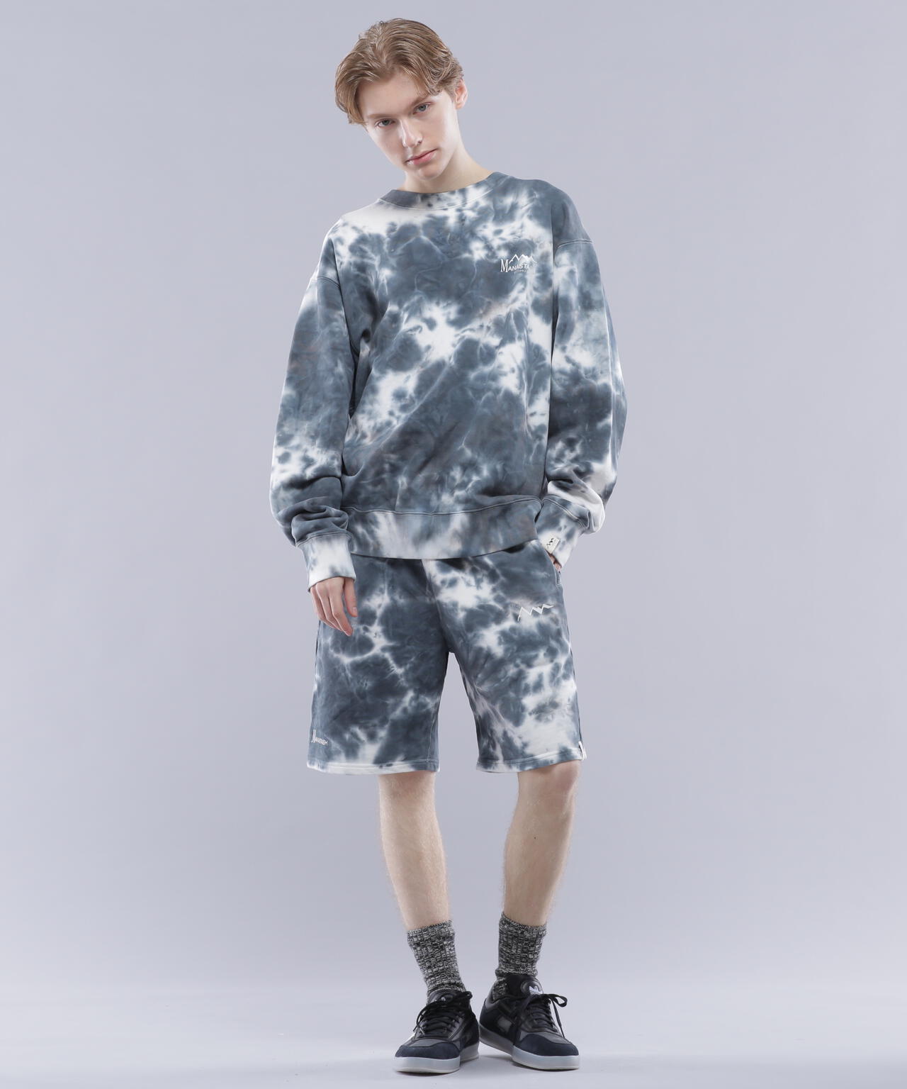 MANASTASH/マナスタッシュ/TIE DYE SWEAT SHORTS/タイダイショーツ