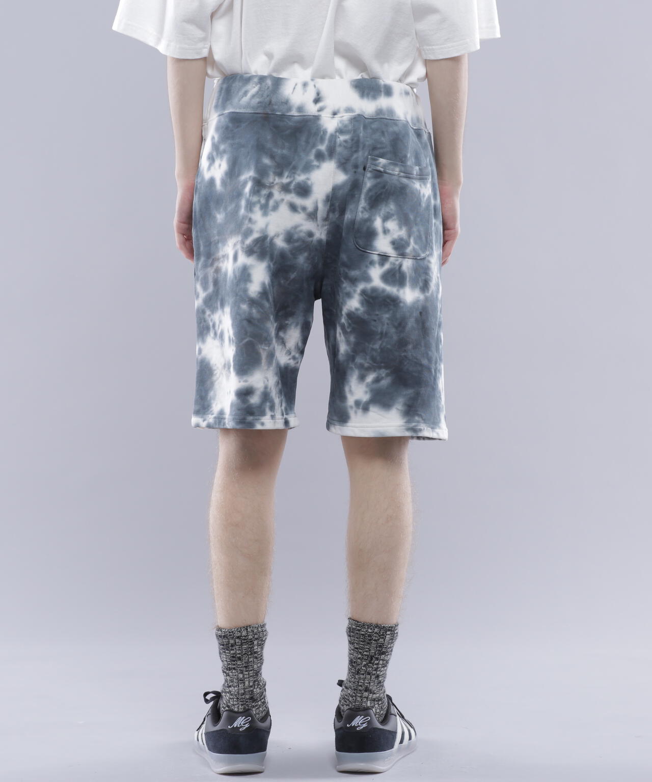 MANASTASH/マナスタッシュ/TIE DYE SWEAT SHORTS/タイダイショーツ