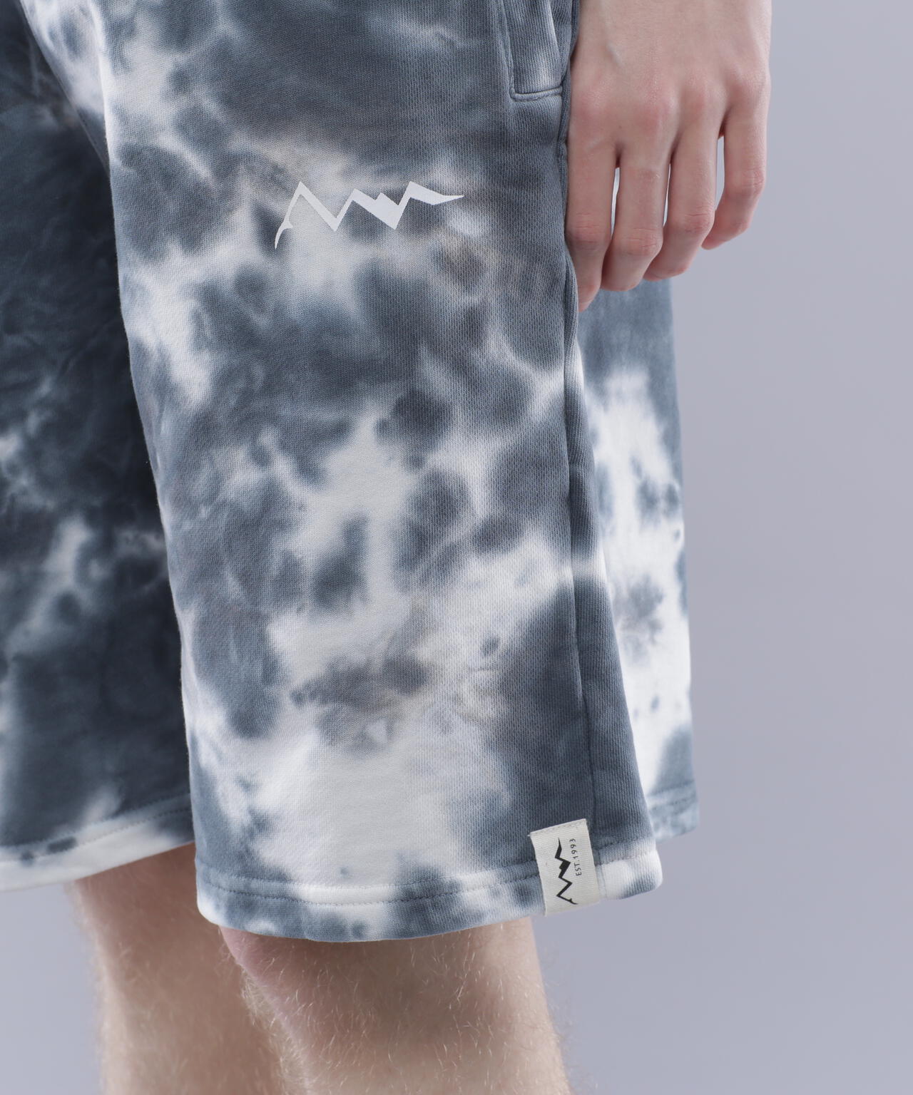 MANASTASH/マナスタッシュ/TIE DYE SWEAT SHORTS/タイダイショーツ
