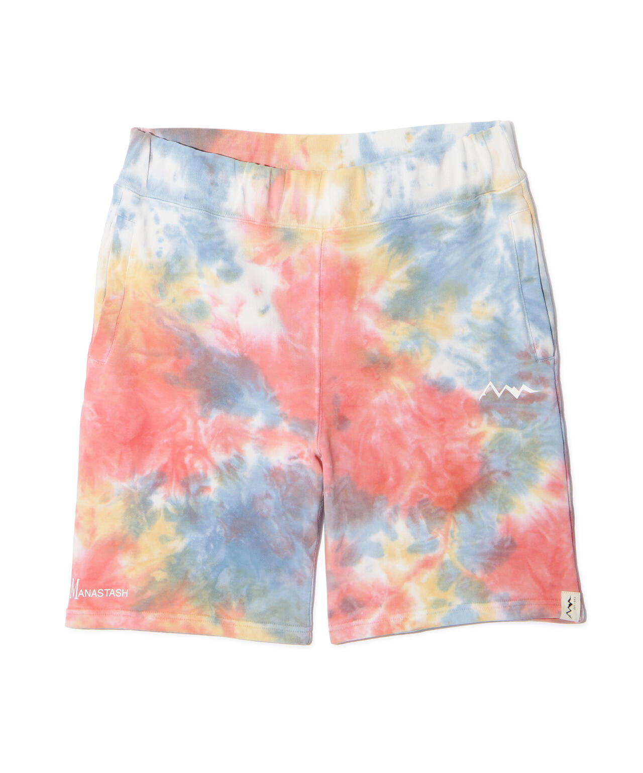 MANASTASH/マナスタッシュ/TIE DYE SWEAT SHORTS/タイダイショーツ
