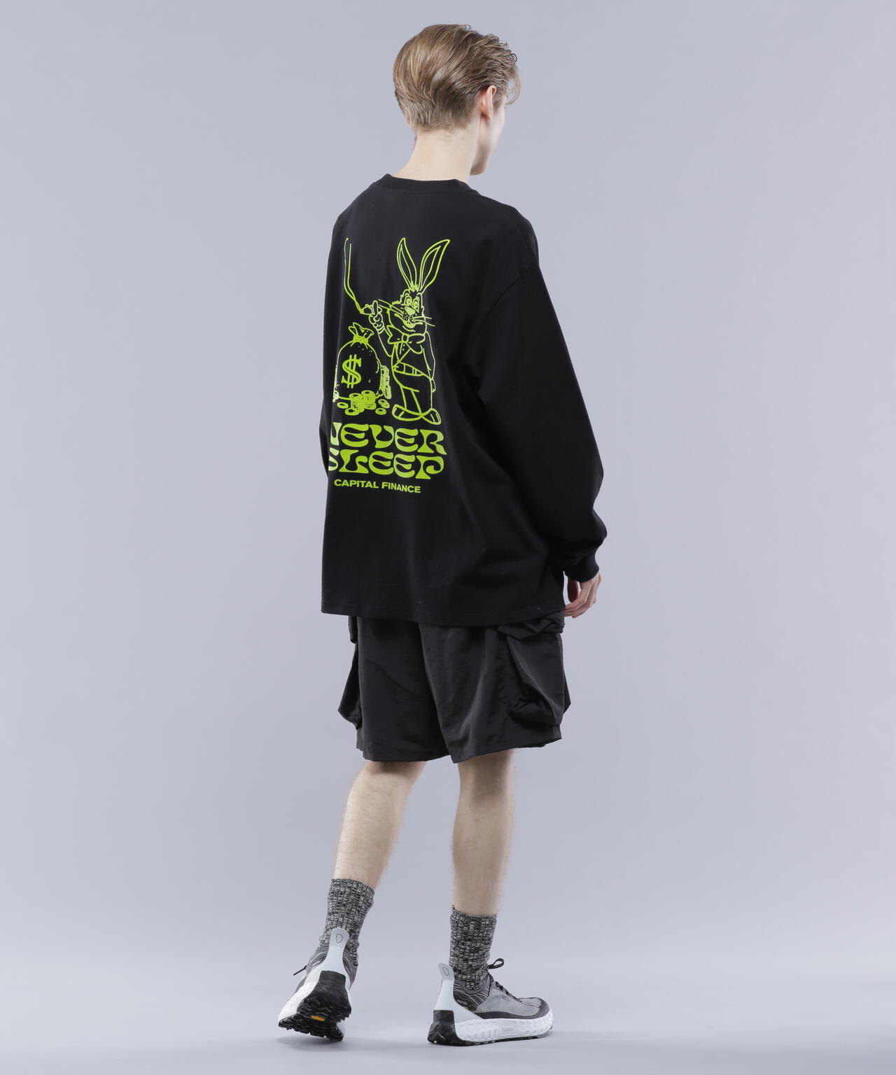 MANASTASH/マナスタッシュ/CiTee L/S RABBIT/シティーロングスリーブラビット