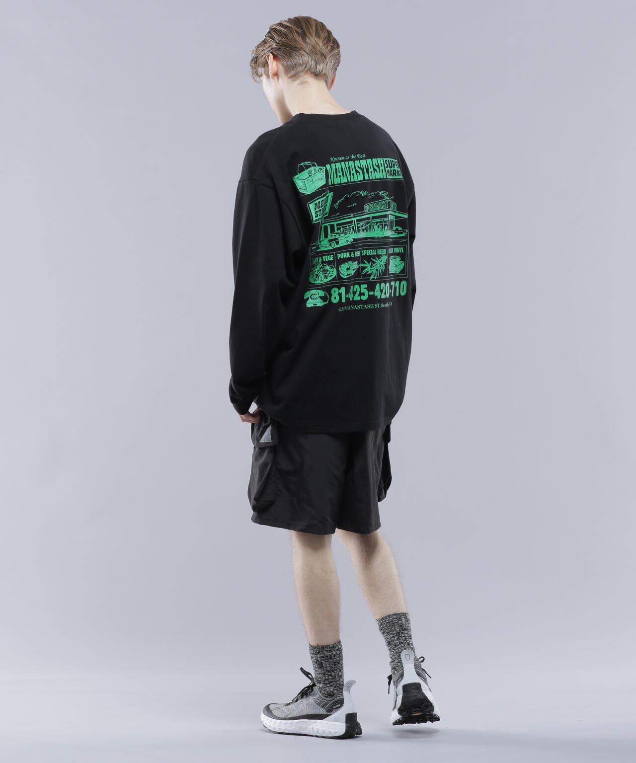 MANASTASH/マナスタッシュ/CiTee L/S SUPERMARKET