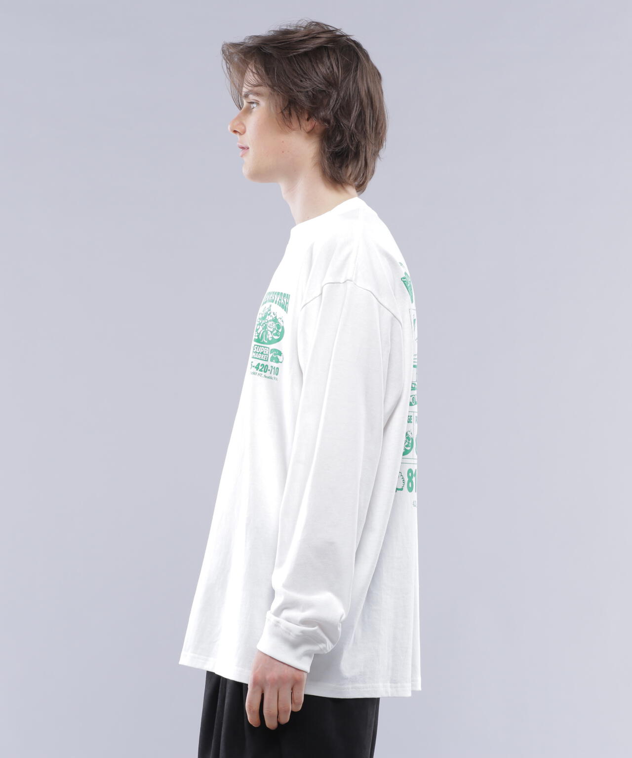 MANASTASH/マナスタッシュ/CiTee L/S SUPERMARKET
