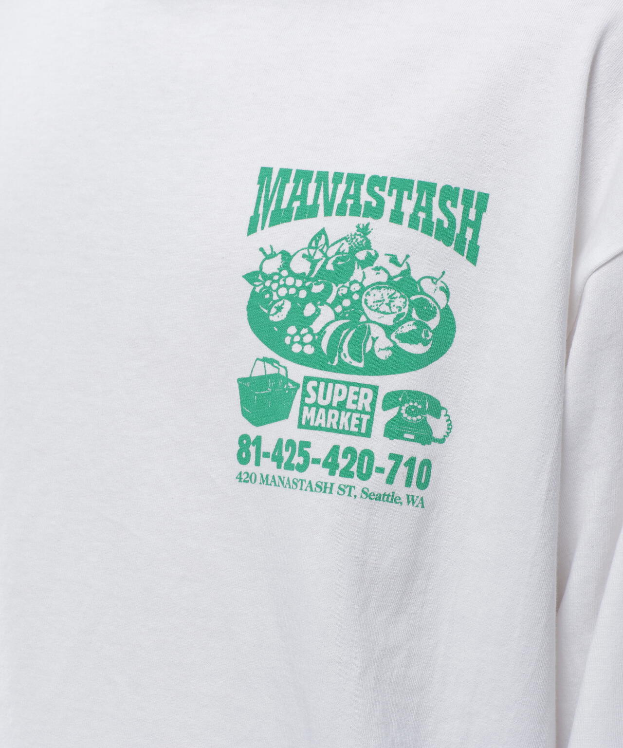MANASTASH/マナスタッシュ/CiTee L/S SUPERMARKET