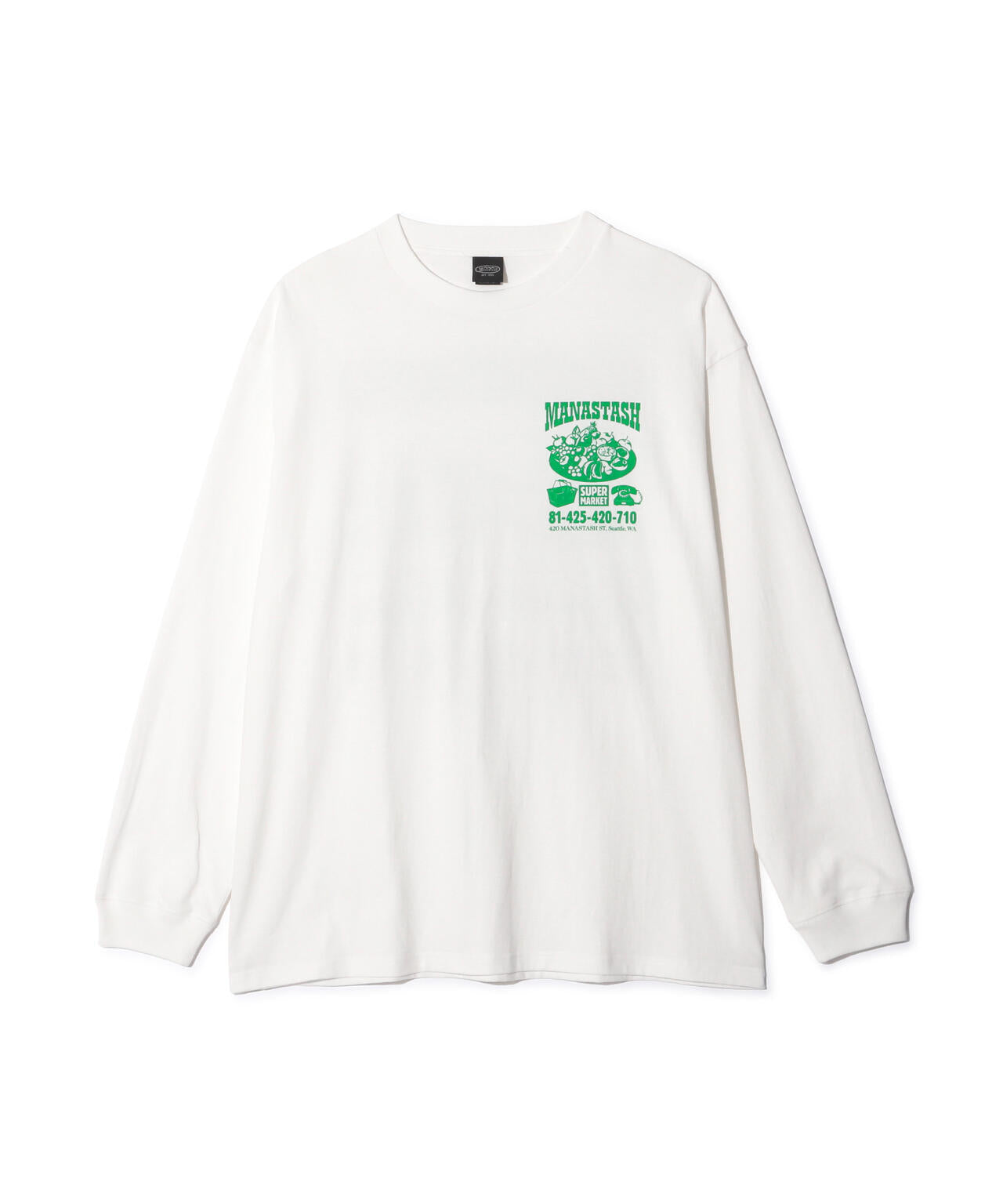MANASTASH/マナスタッシュ/CiTee L/S SUPERMARKET