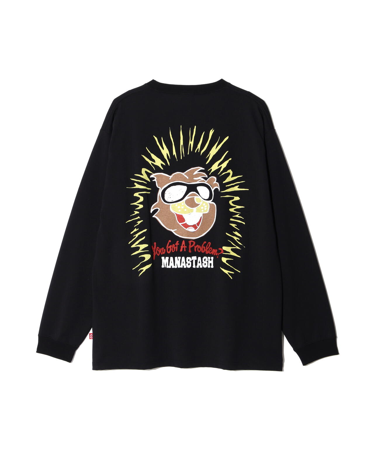 MANASTASH/マナスタッシュ/RE:POLY L/S TEE BEAVER