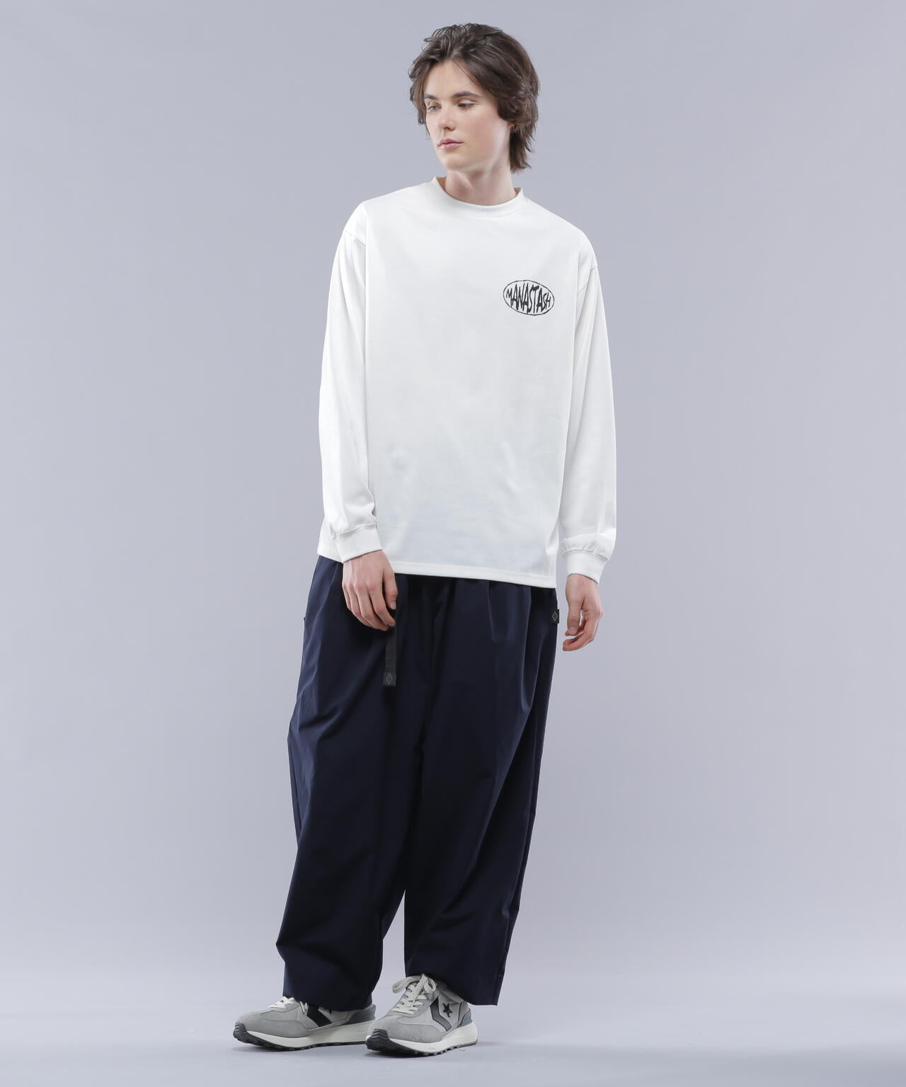 MANASTASH/マナスタッシュ/RE:POLY L/S TEE BEAVER