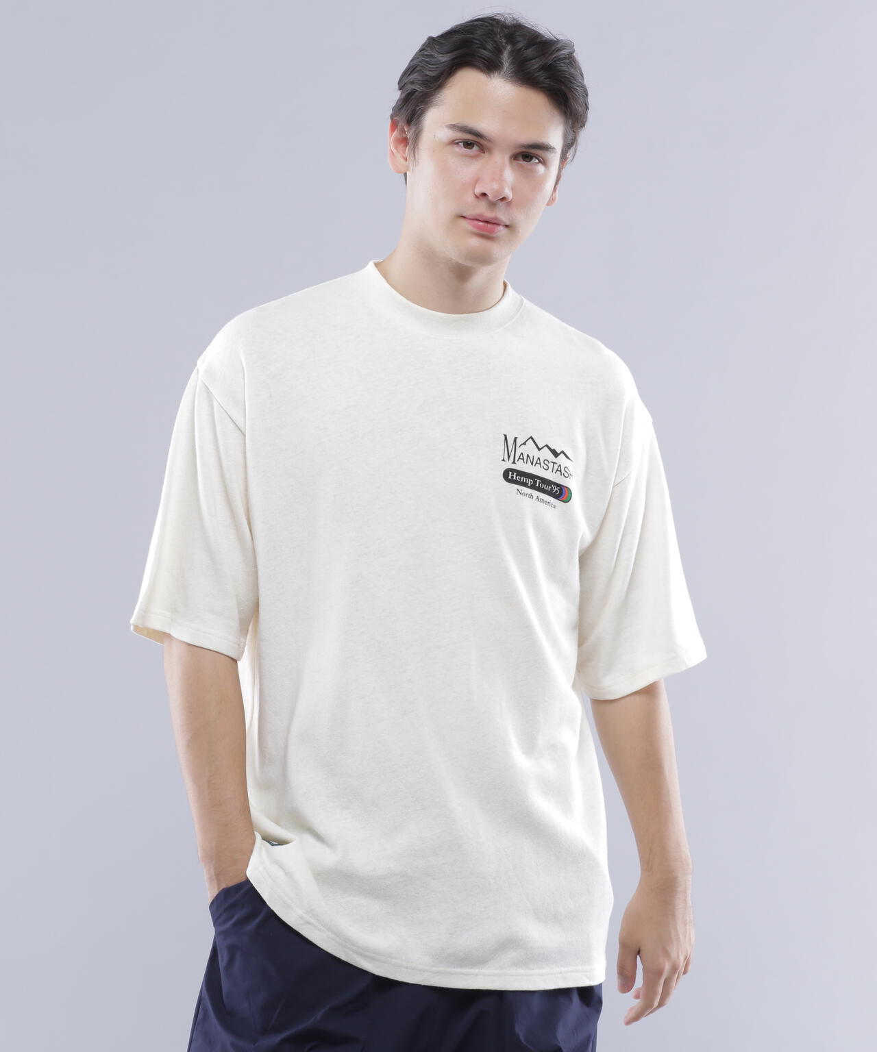 MANASTASH/マナスタッシュ/HEMP TEE TOUR/ヘンプツアーTシャツ