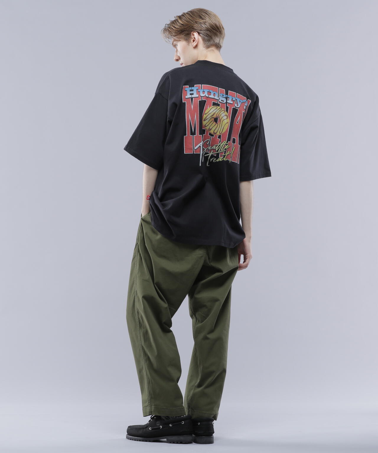 MANASTASH/マナスタッシュ/RE:CTN TEE HUNGRY?/ハングリー？Tシャツ