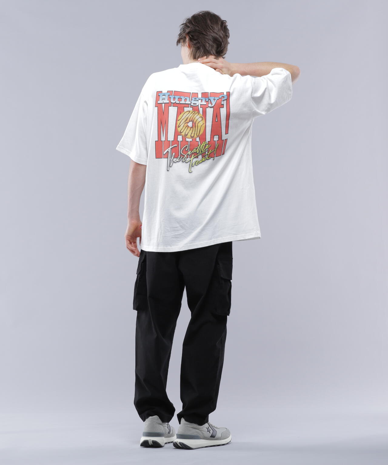 MANASTASH/マナスタッシュ/RE:CTN TEE HUNGRY?/ハングリー？Tシャツ