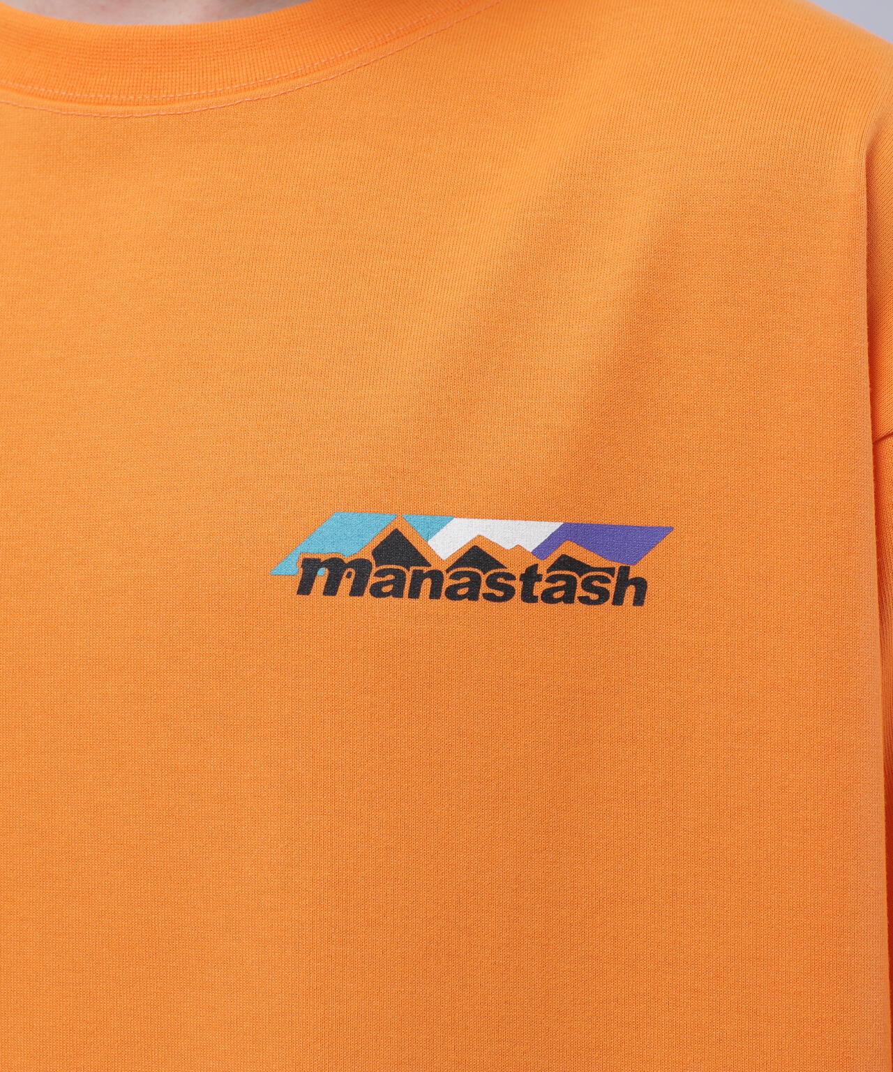 MANASTASH/マナスタッシュ/RE:POLY TEE SCHEME LOGO