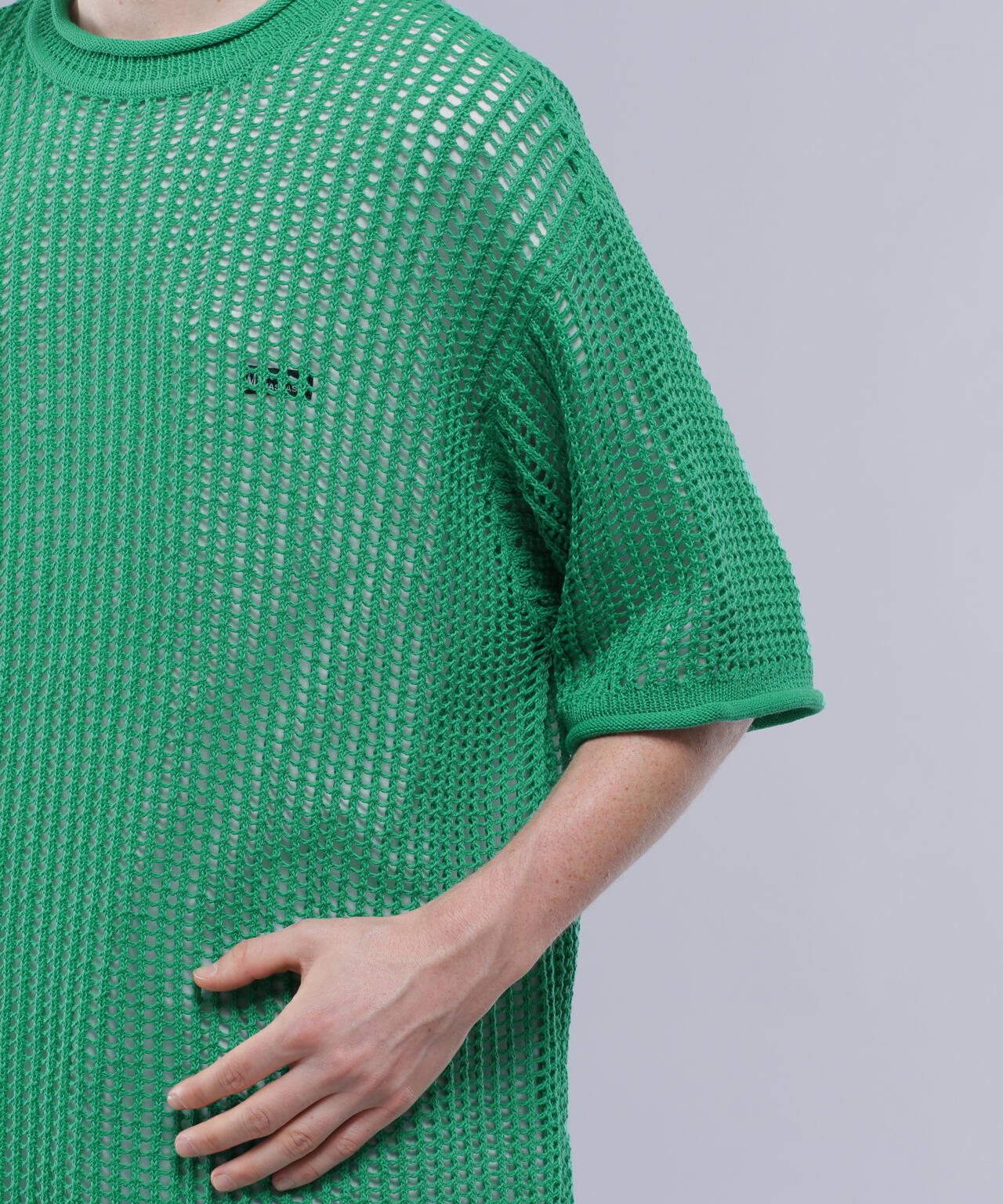 MANASTASH/マナスタッシュ/MESH SUMMER SWEATER/メッシュサマーセーター