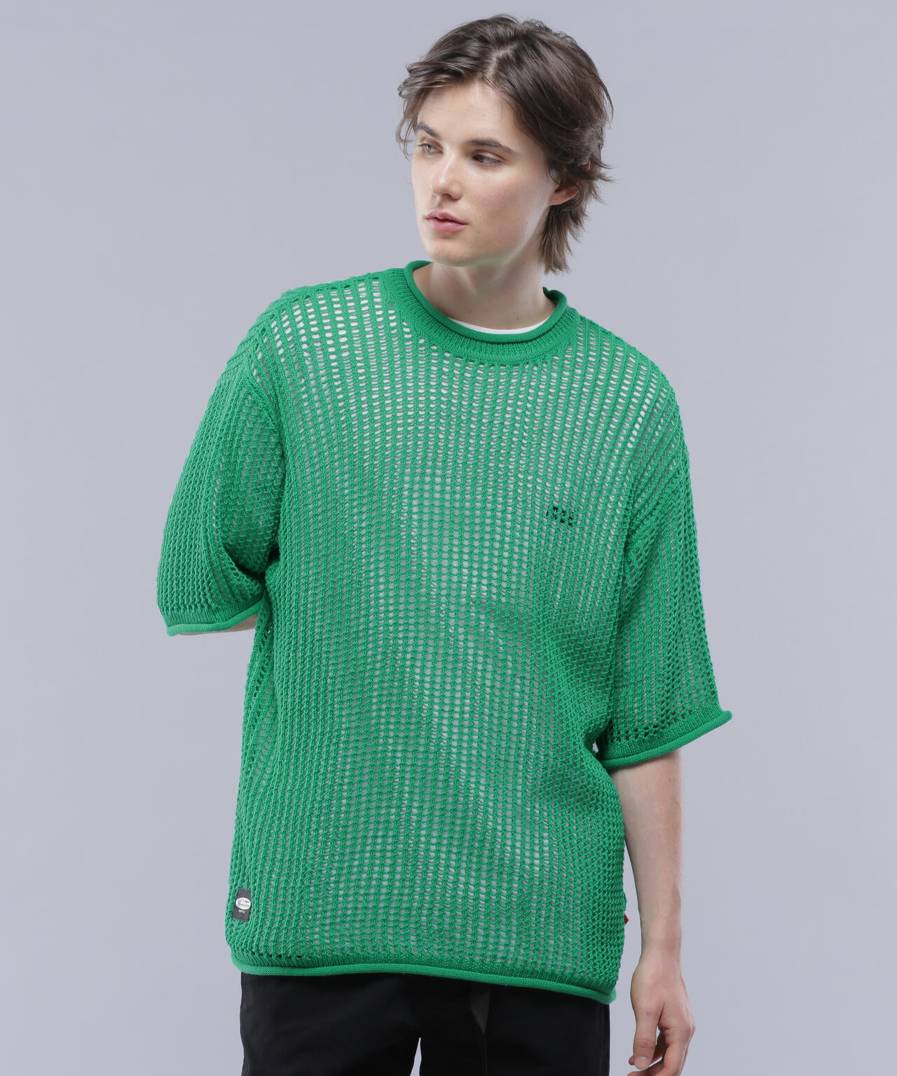 MANASTASH/マナスタッシュ/MESH SUMMER SWEATER/メッシュサマーセーター