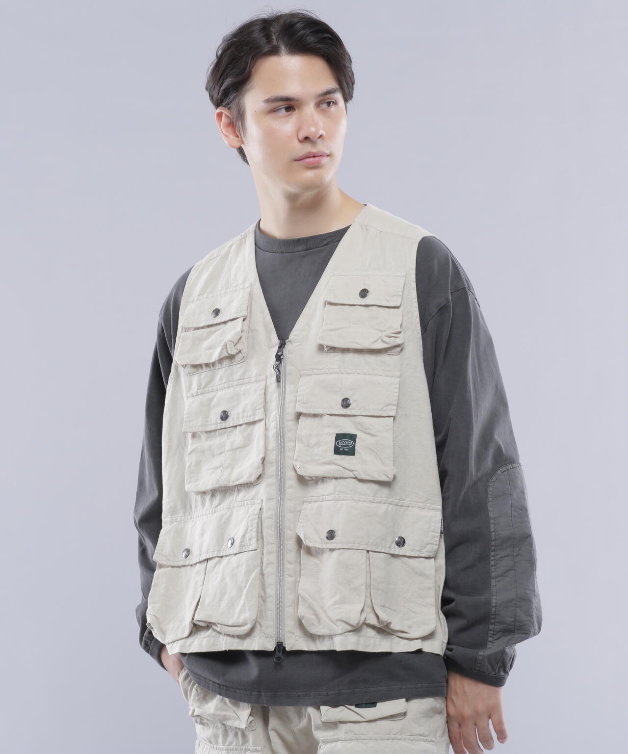 MANASTASH/マナスタッシュ/HEMP POP VEST/ヘンプポップベスト
