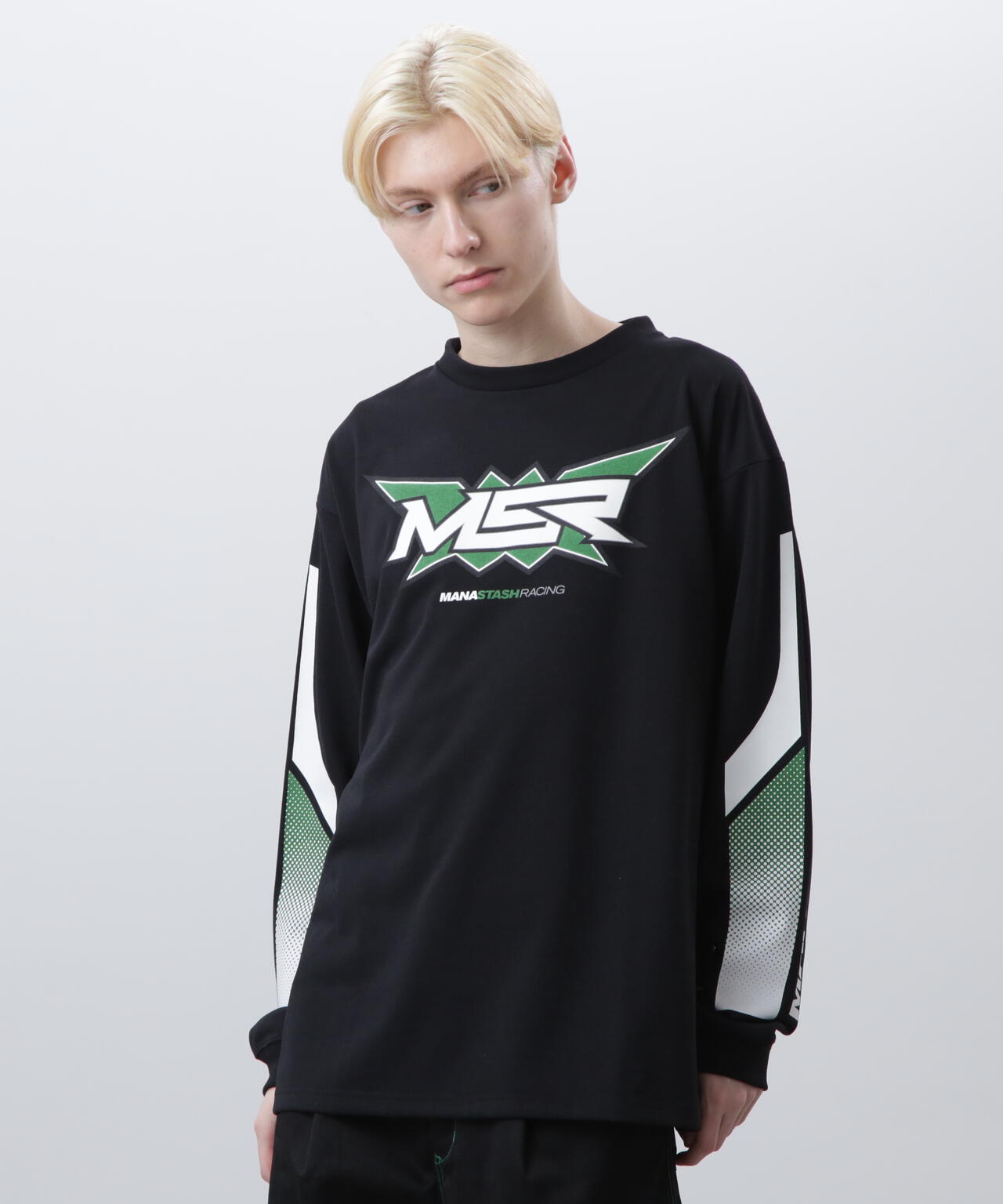 MANASTASH/マナスタッシュ/RE:POLY  L/S TEE MSR