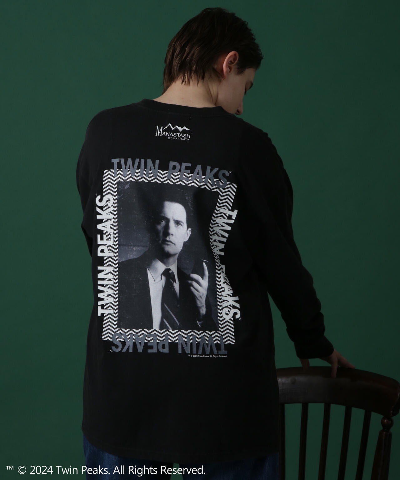 MANASTASH/マナスタッシュ/TWIN PEAKS L/S TEE 01
