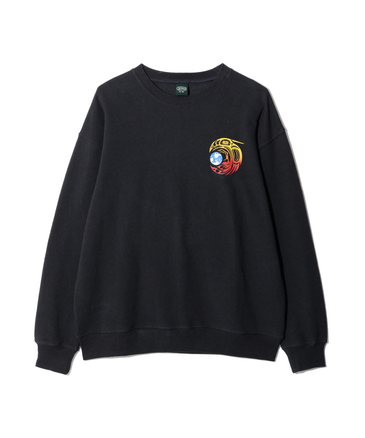 MANASTASH/マナスタッシュ/CASCADE SWEATSHIRTS RAVEN